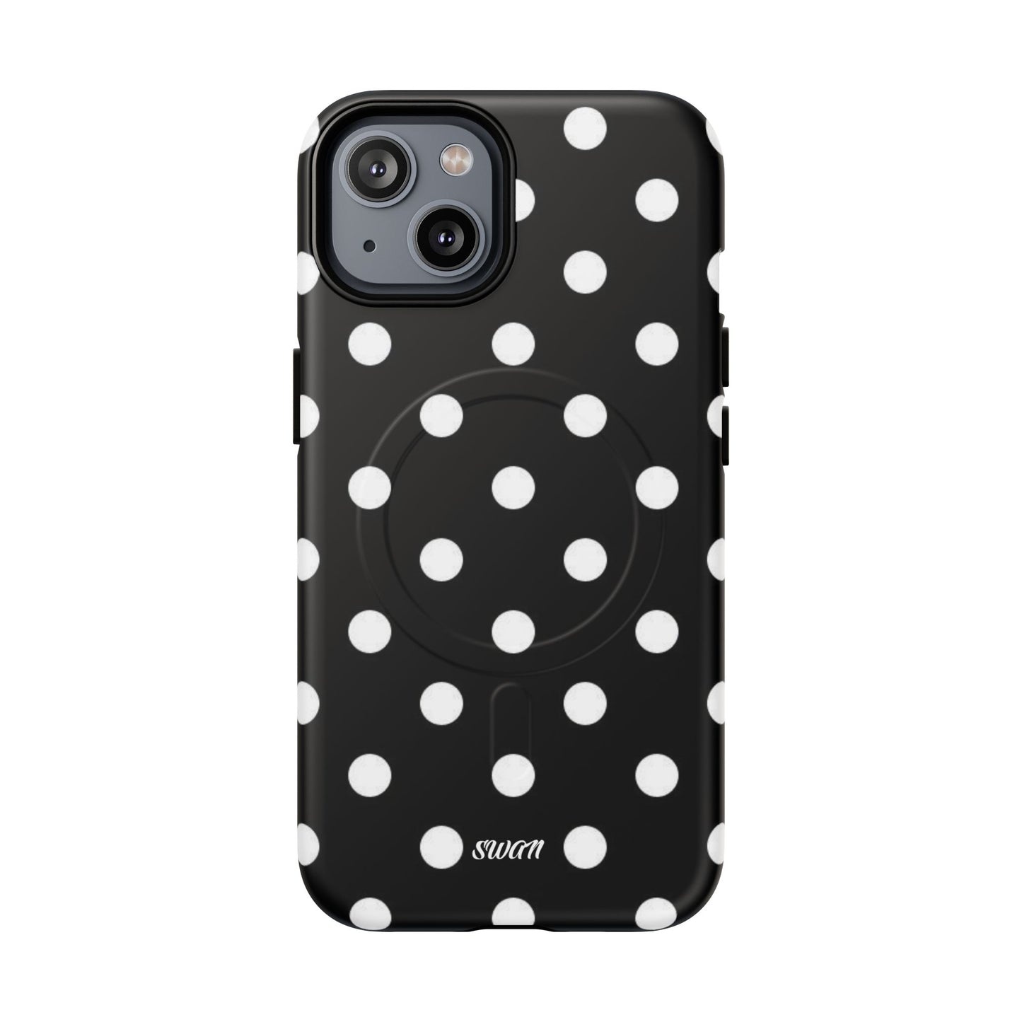 PolkaCrush BW (Magsafe) - Swan