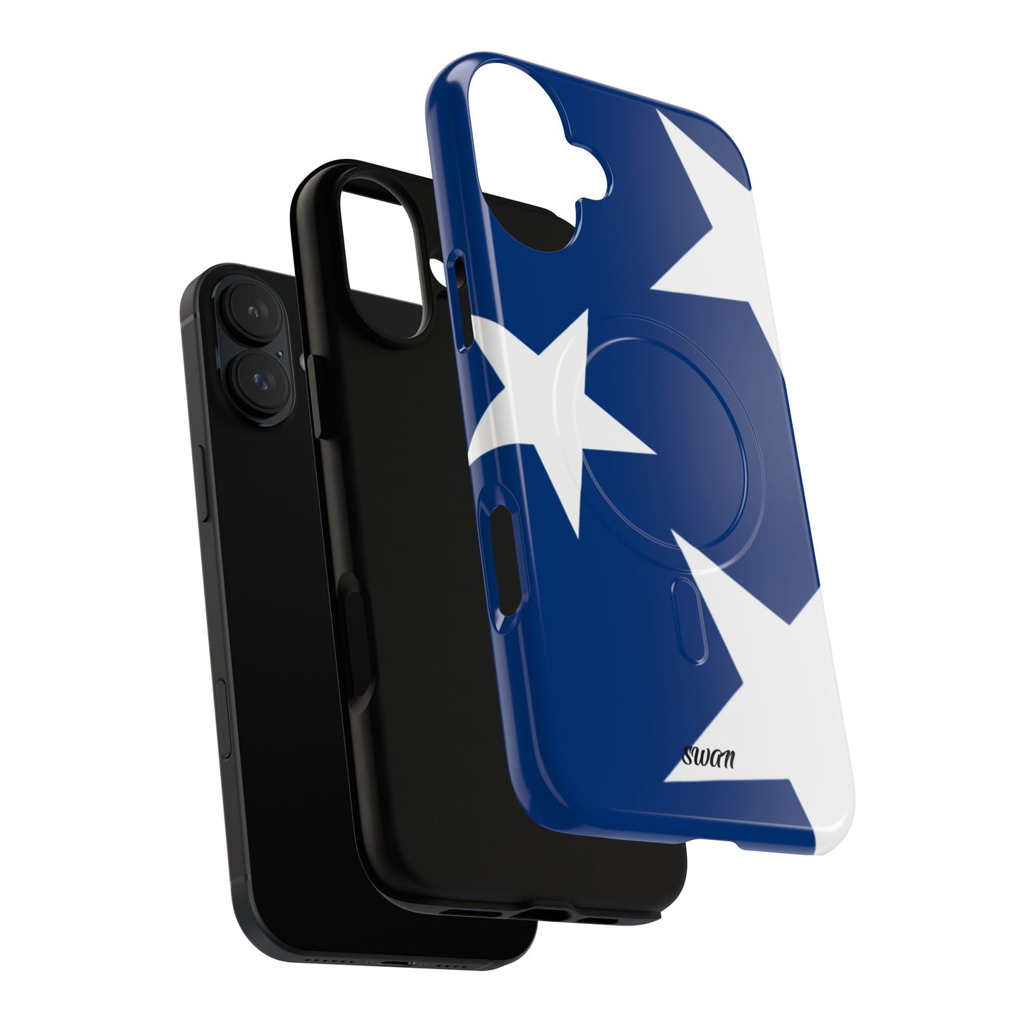 Star Bloom (Blue in White) (Magsafe) - Swan