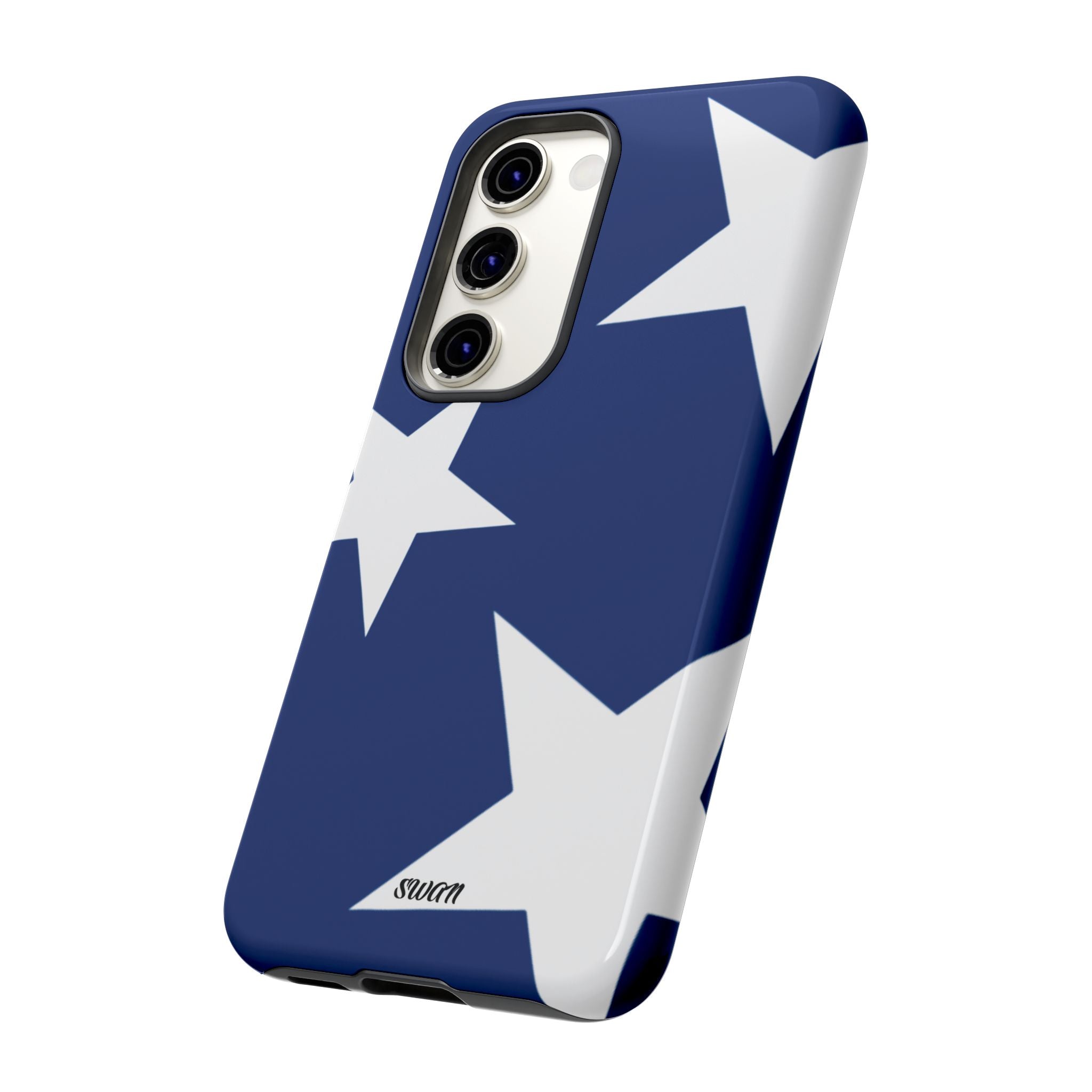 Star Bloom (White in Blue)