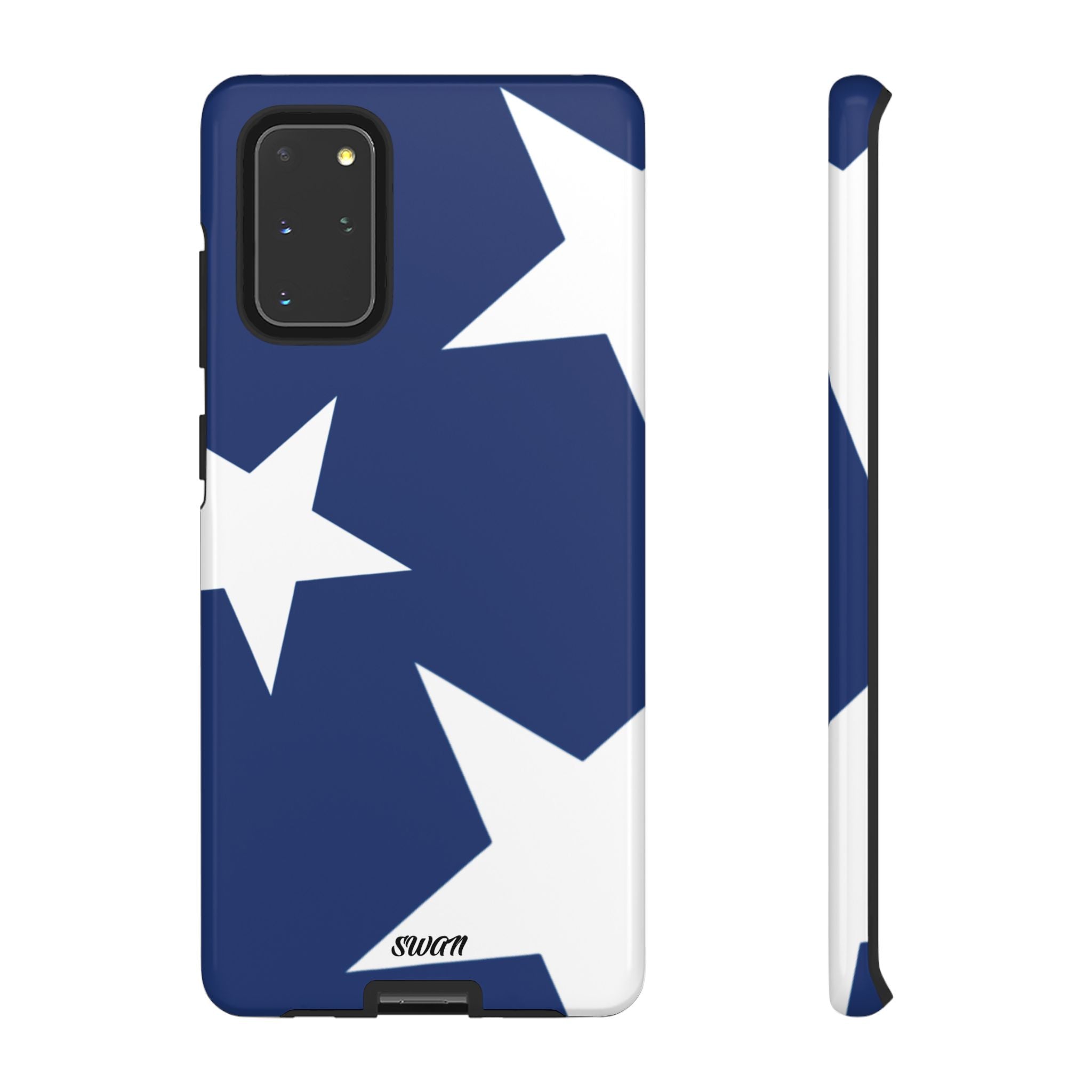 Star Bloom (White in Blue)