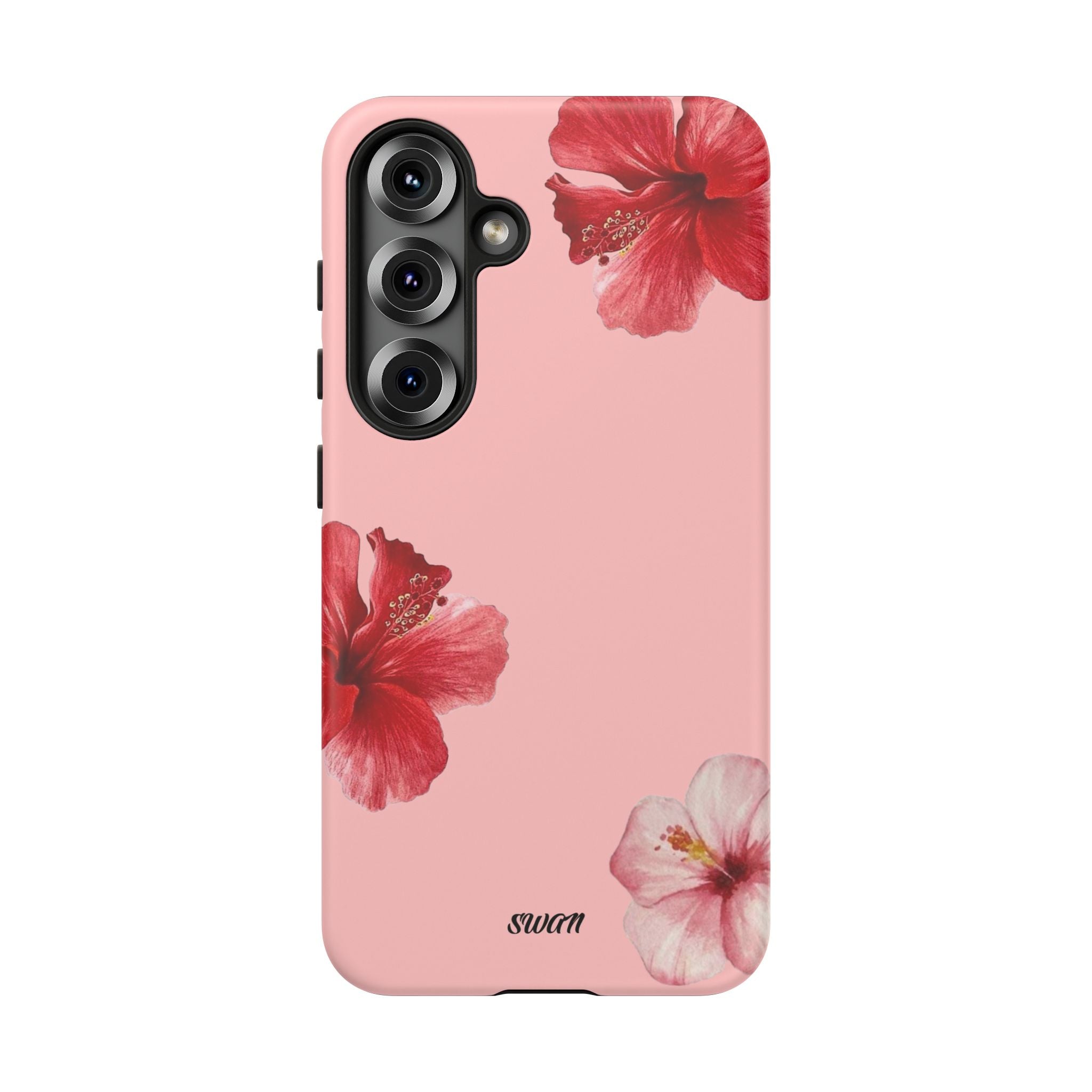 Blühender Hibiskus (Rosa)