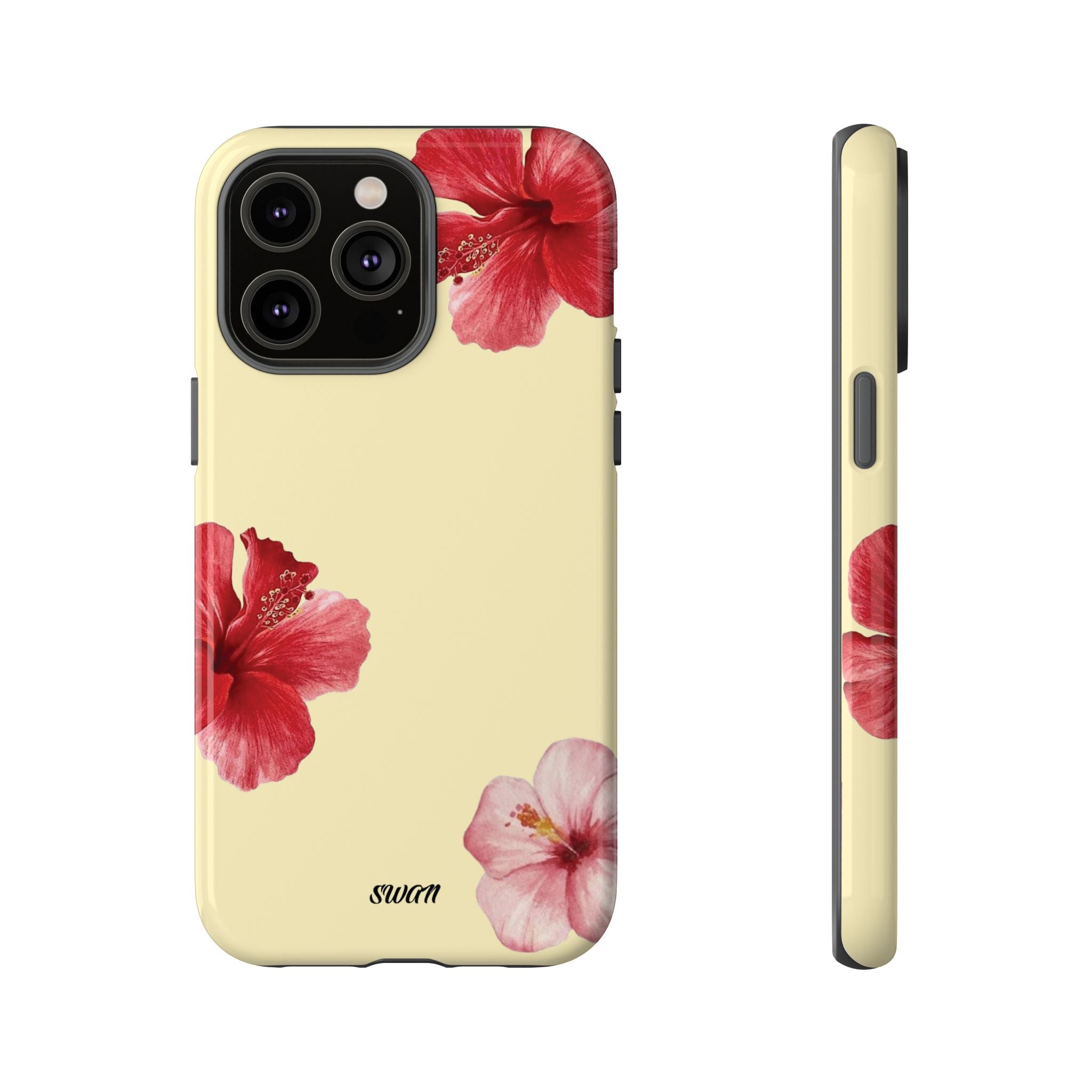 Blumiger Hibiskus (Zartgelb)