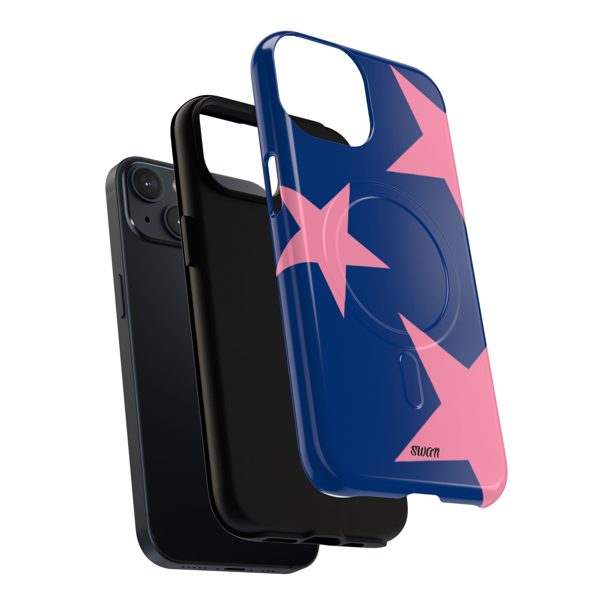 Star Bloom (Pink in Blue) (Magsafe)