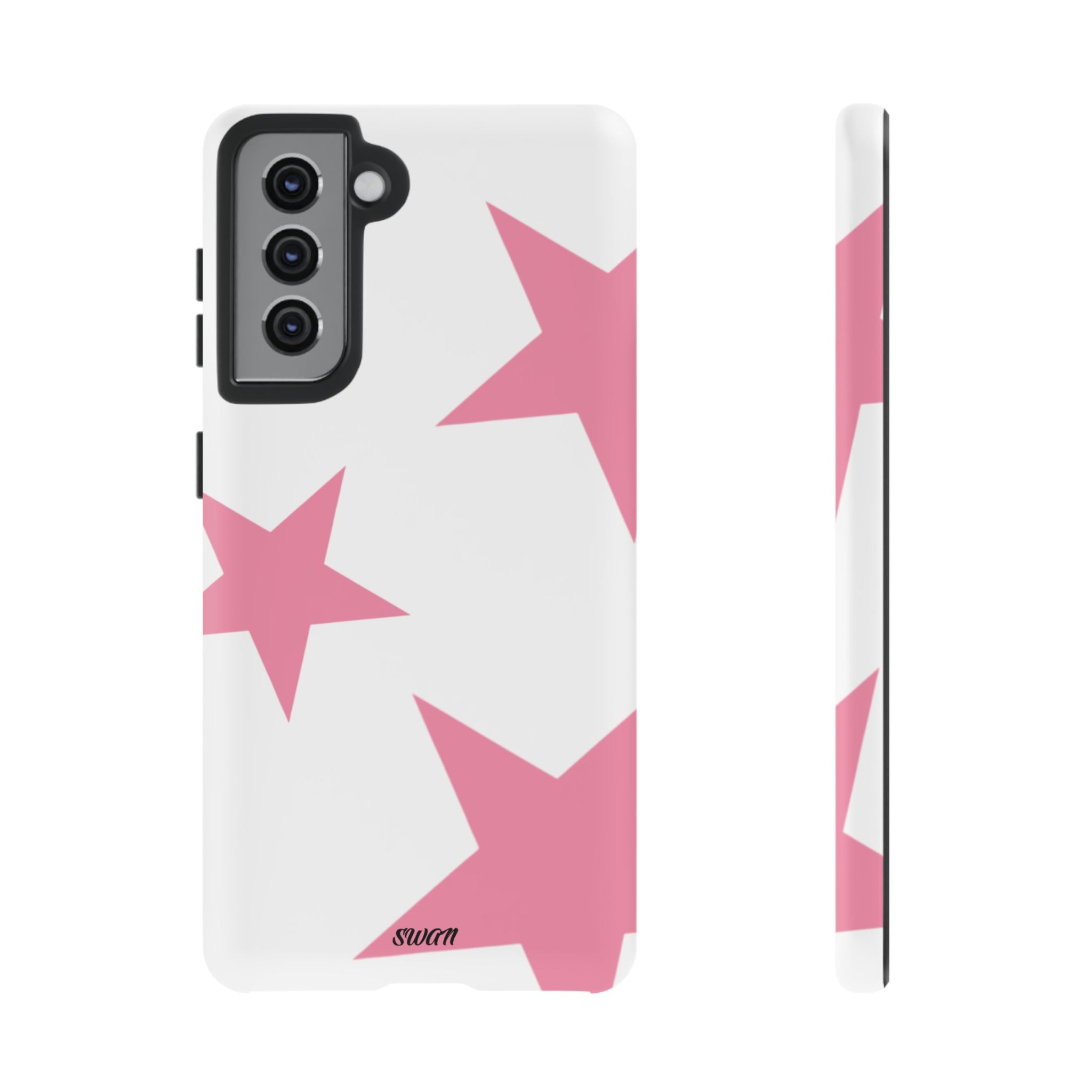 Star Bloom (Pink in White)