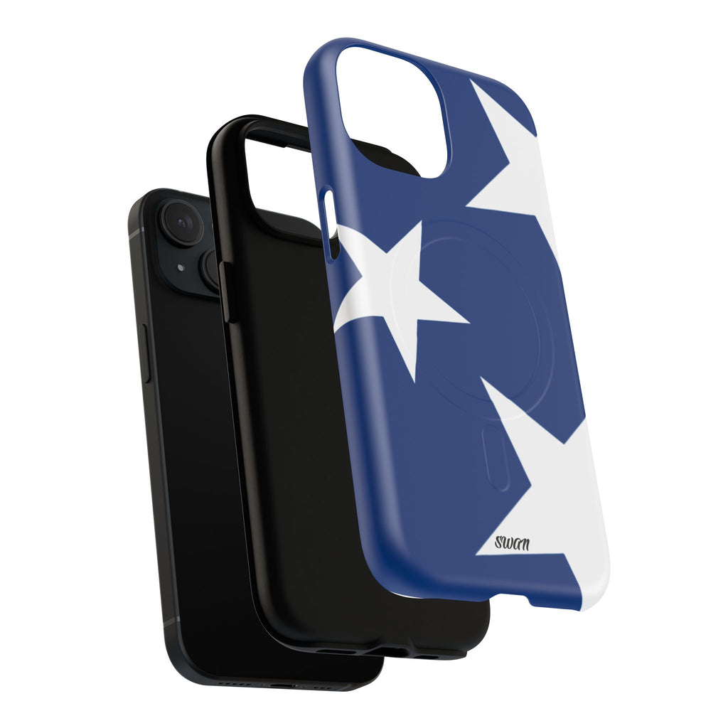 Star Bloom (White in Blue) (Magsafe)