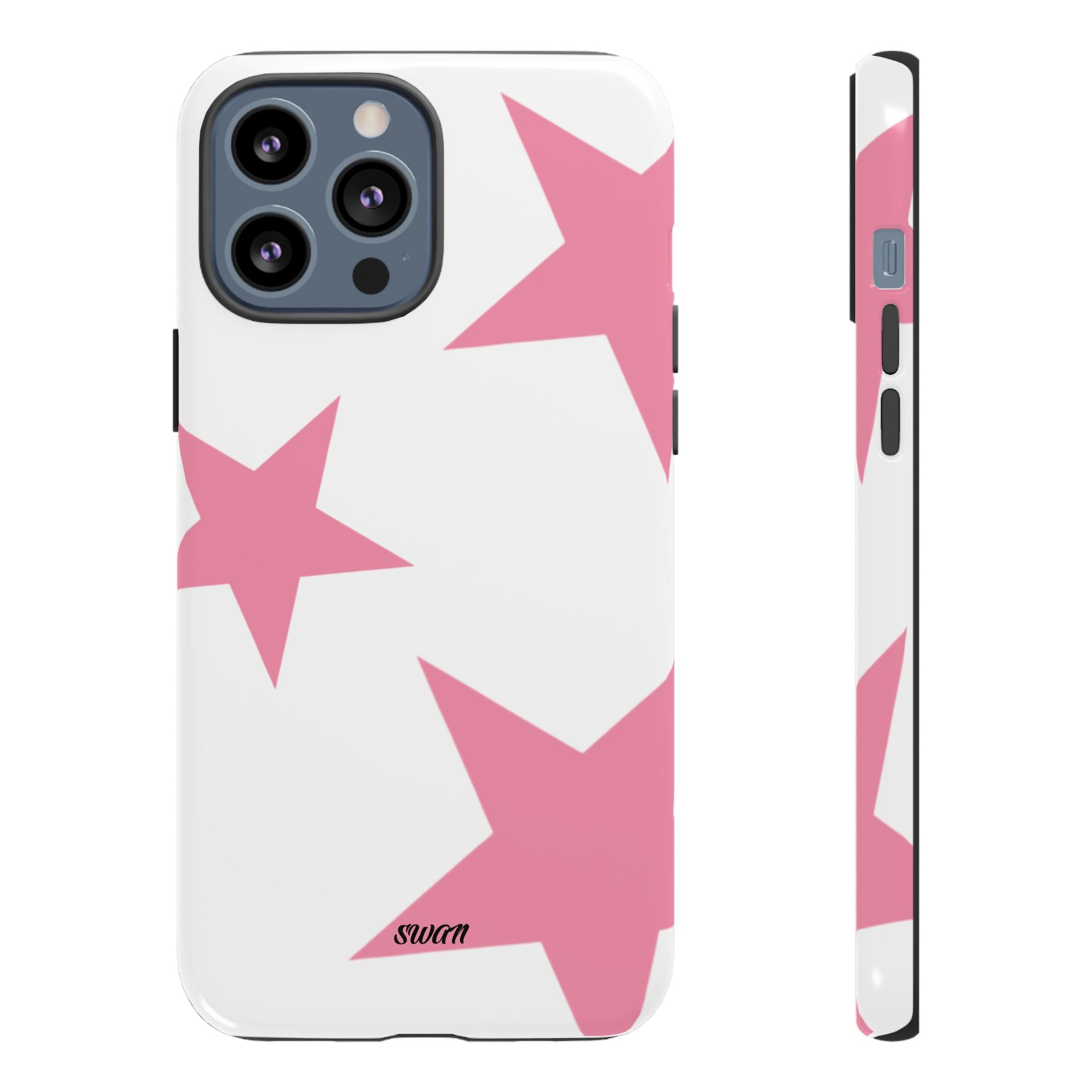 Star Bloom (Pink in White)