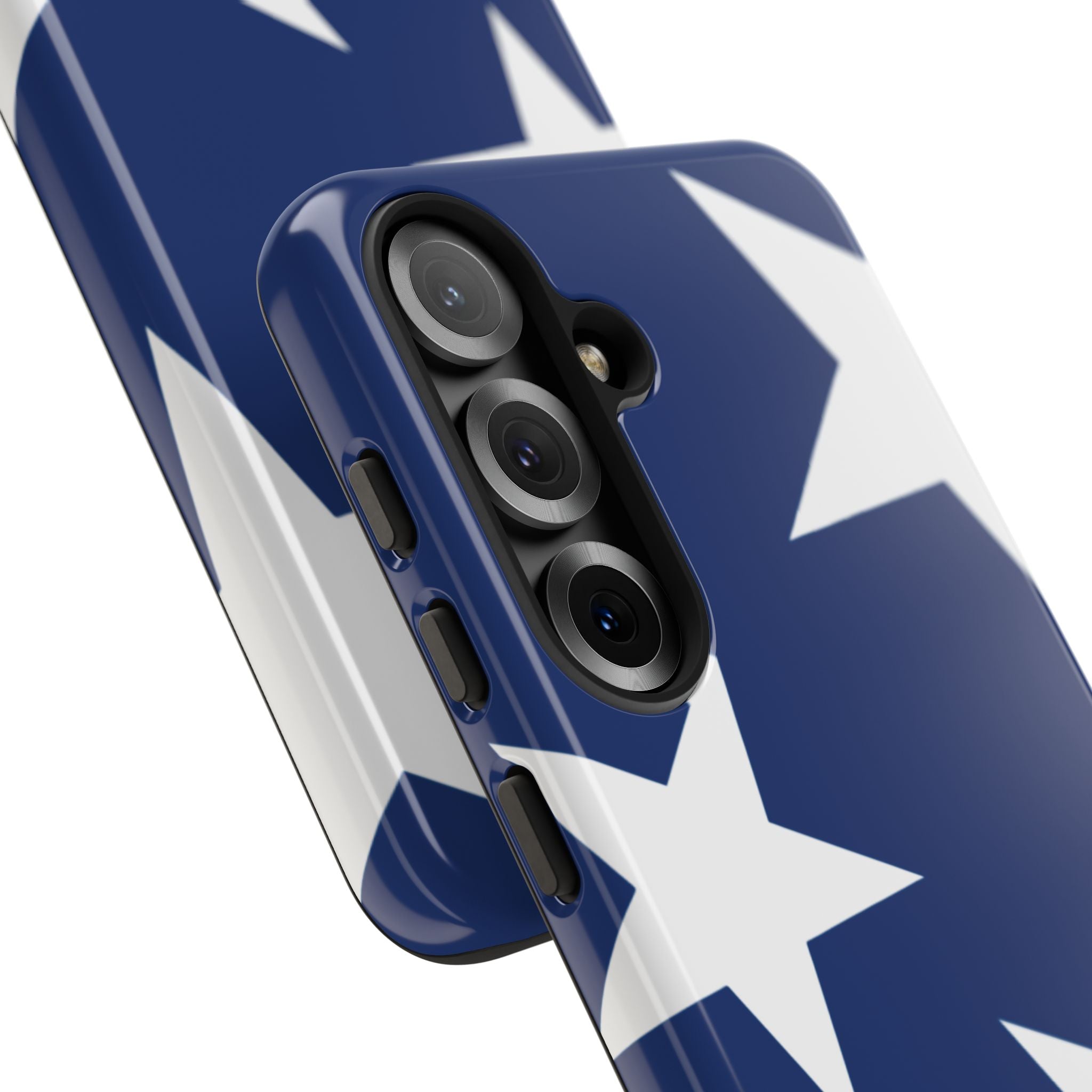 Star Bloom (White in Blue)