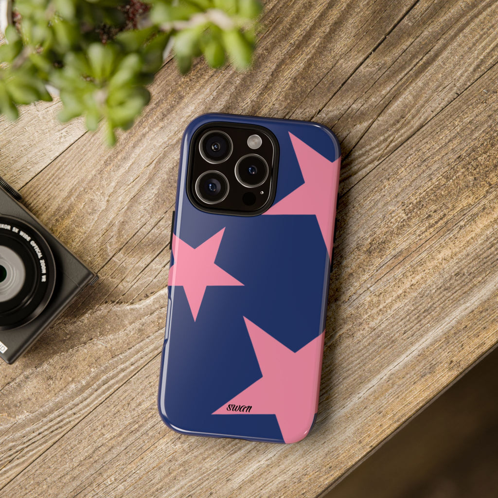 Sternenblüte (Rosa in Blau)