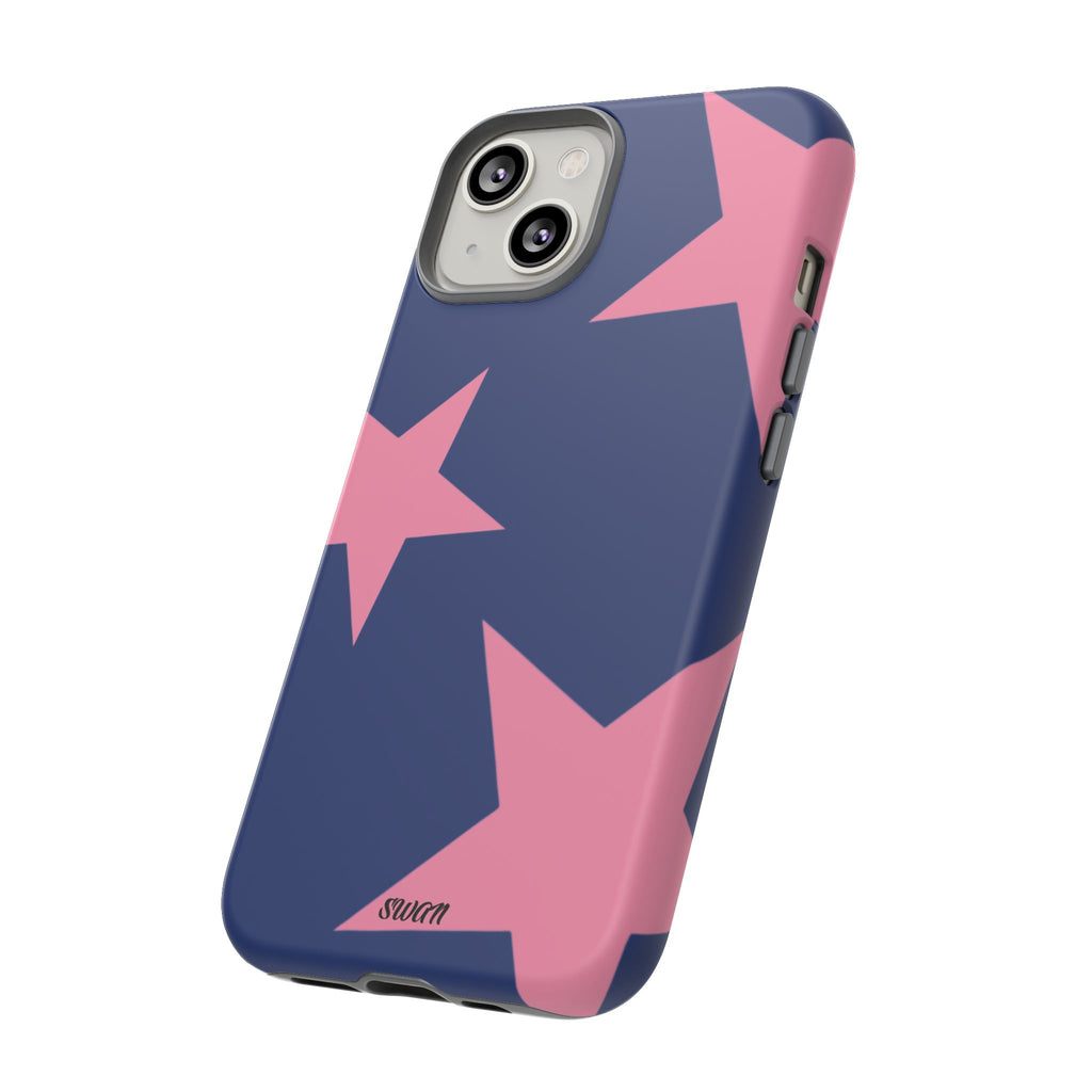 Sternenblüte (Rosa in Blau)