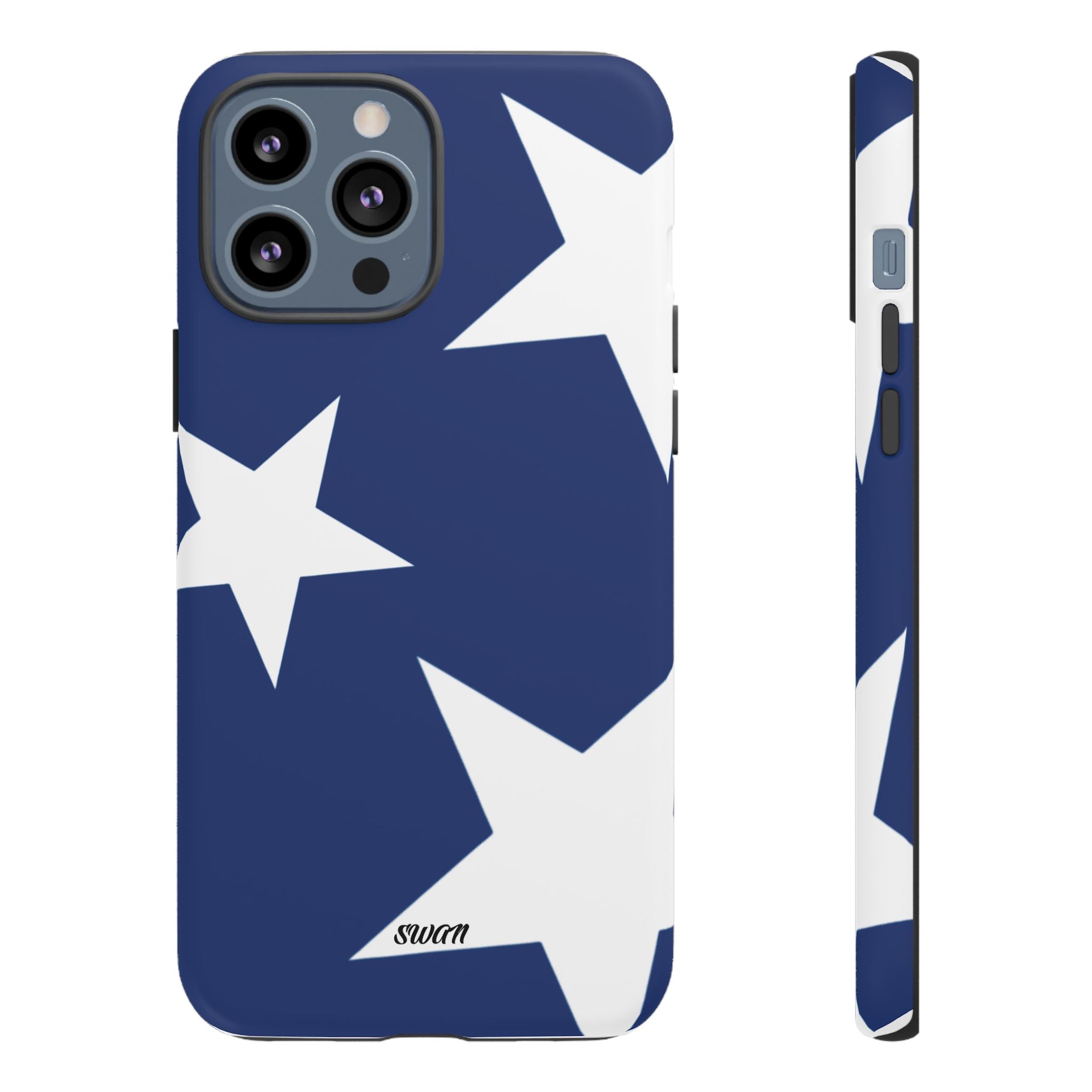 Star Bloom (White in Blue)