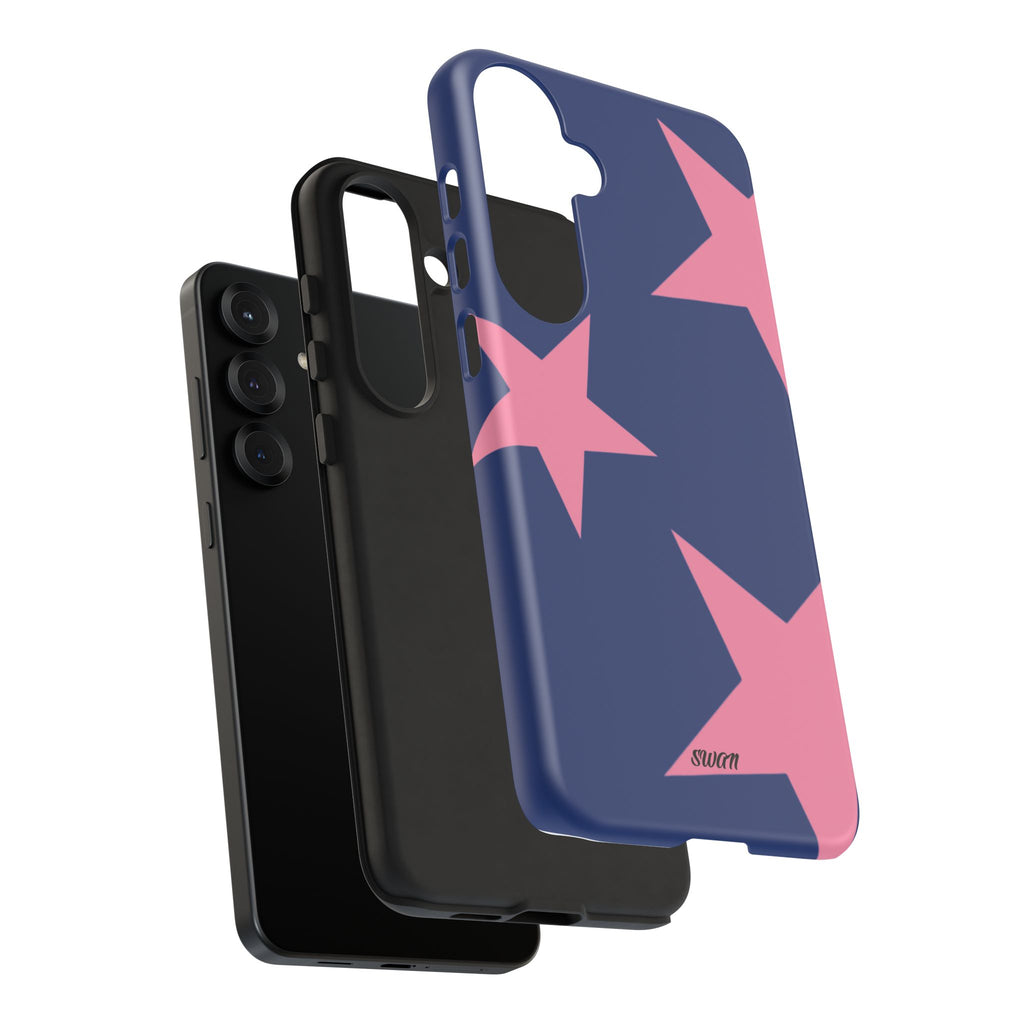 Sternenblüte (Rosa in Blau)