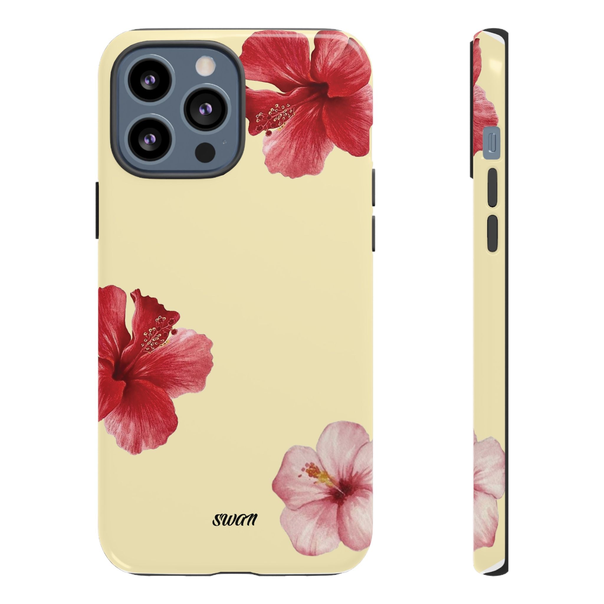 Blumiger Hibiskus (Zartgelb)