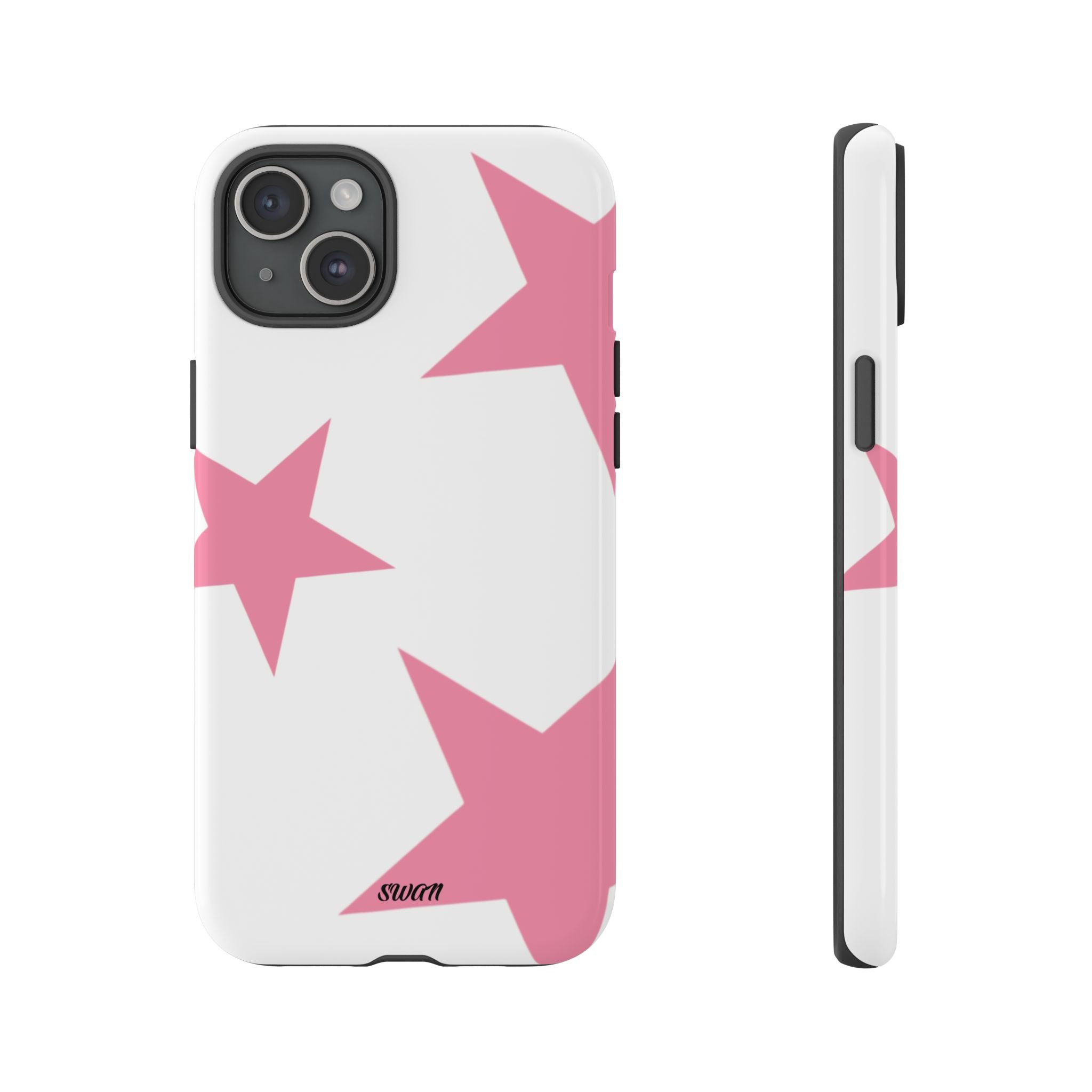 Star Bloom (Pink in White)