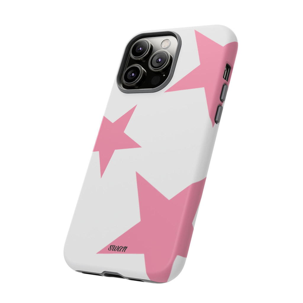 Star Bloom (Pink in White)