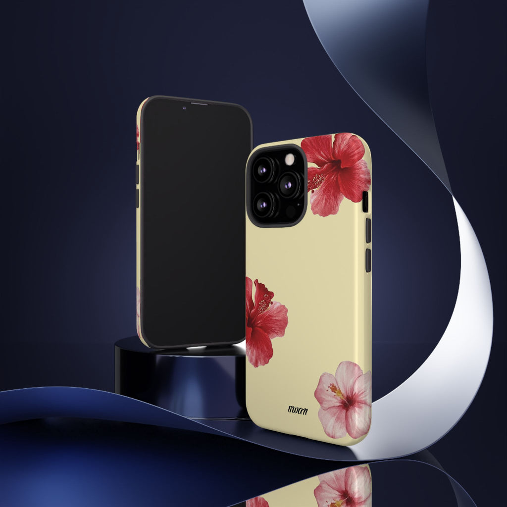 Blumiger Hibiskus (Zartgelb)