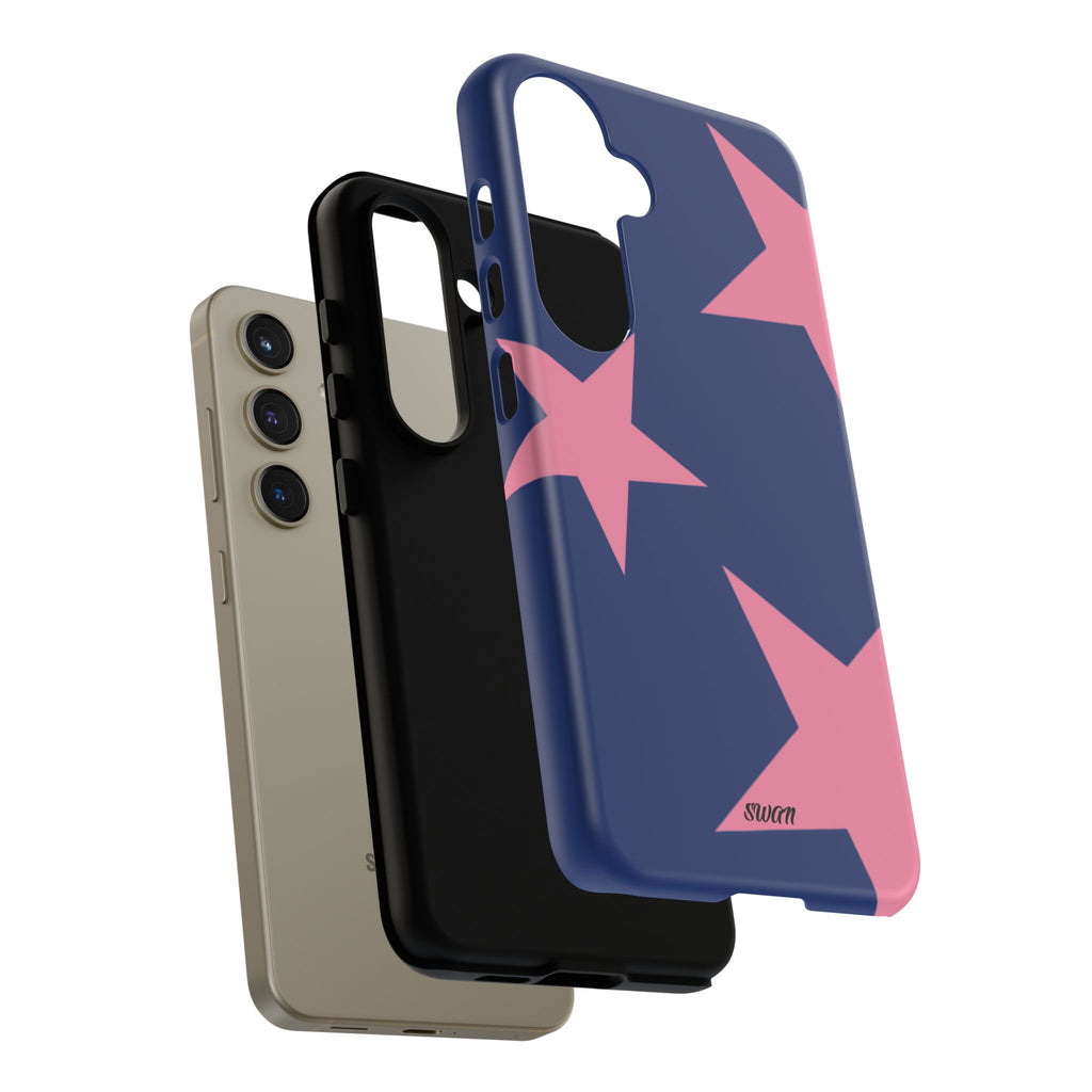 Sternenblüte (Rosa in Blau)