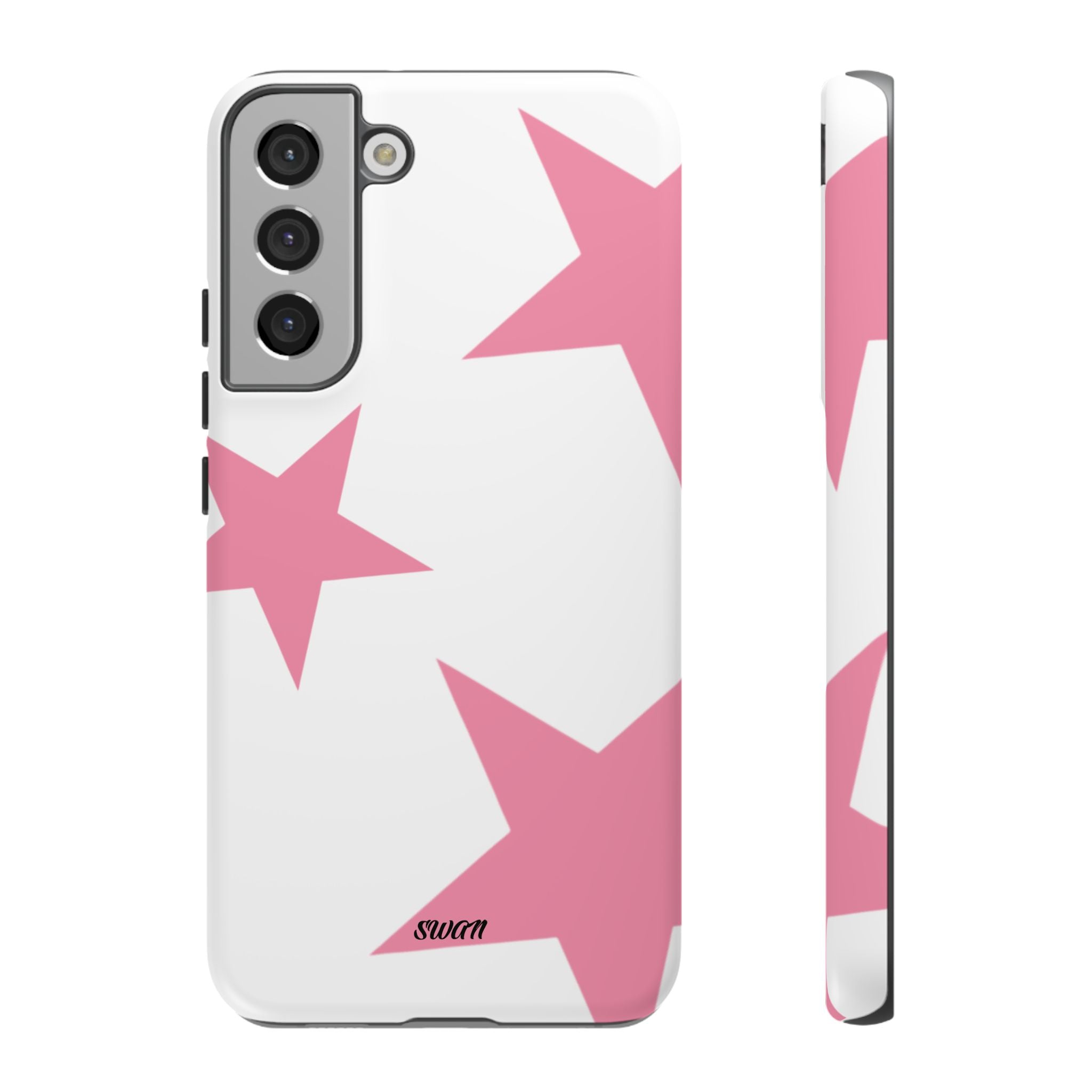 Star Bloom (Pink in White)