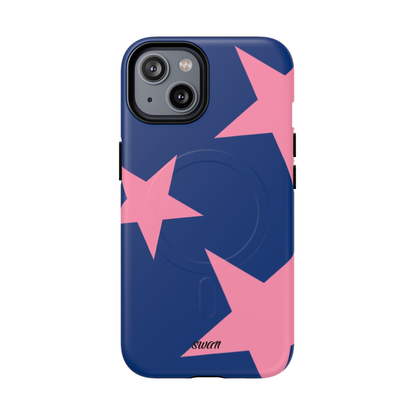 Star Bloom (Pink in Blue) (Magsafe) - Swan