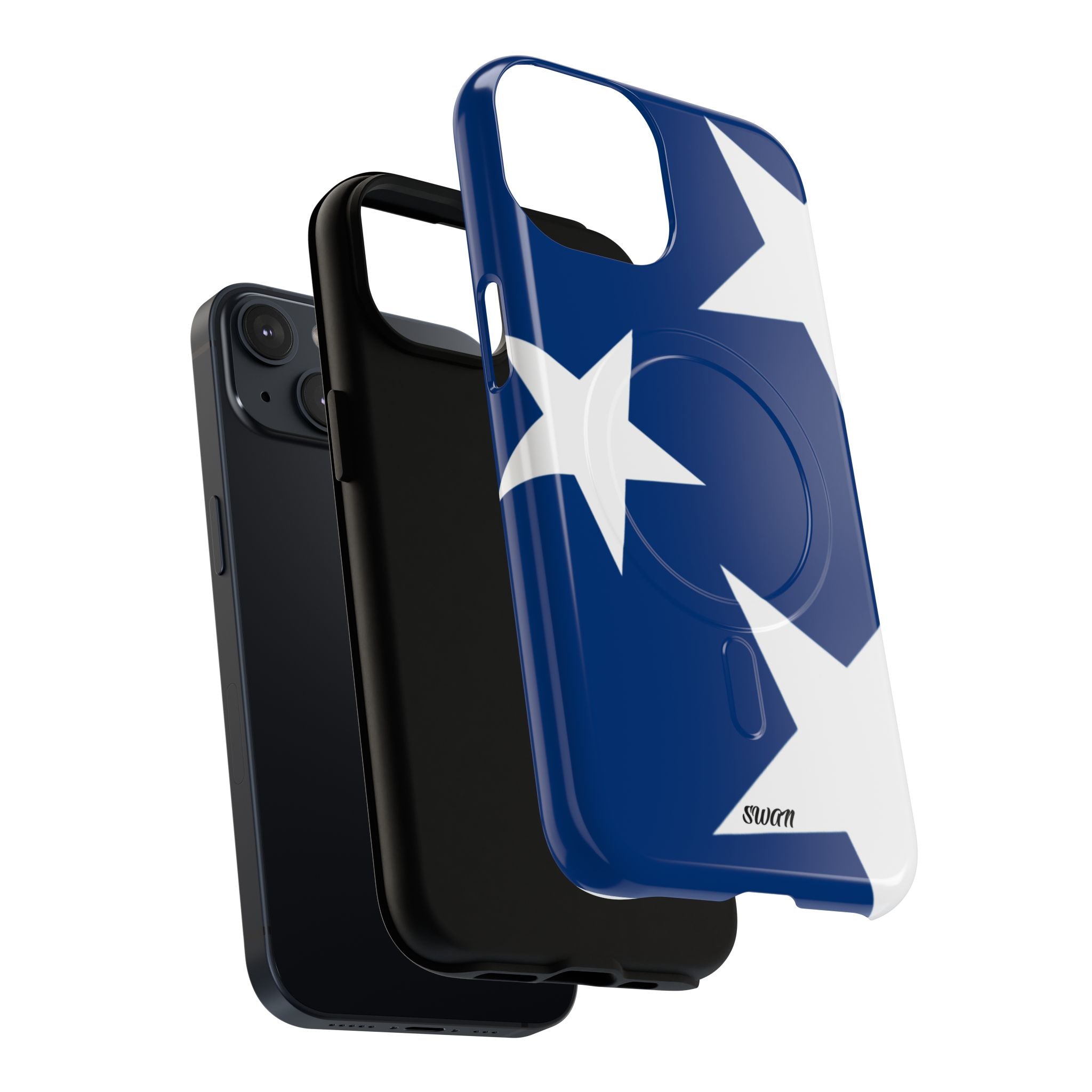 Star Bloom (White in Blue) (Magsafe)