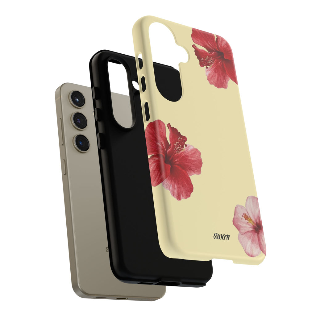 Blumiger Hibiskus (Zartgelb)