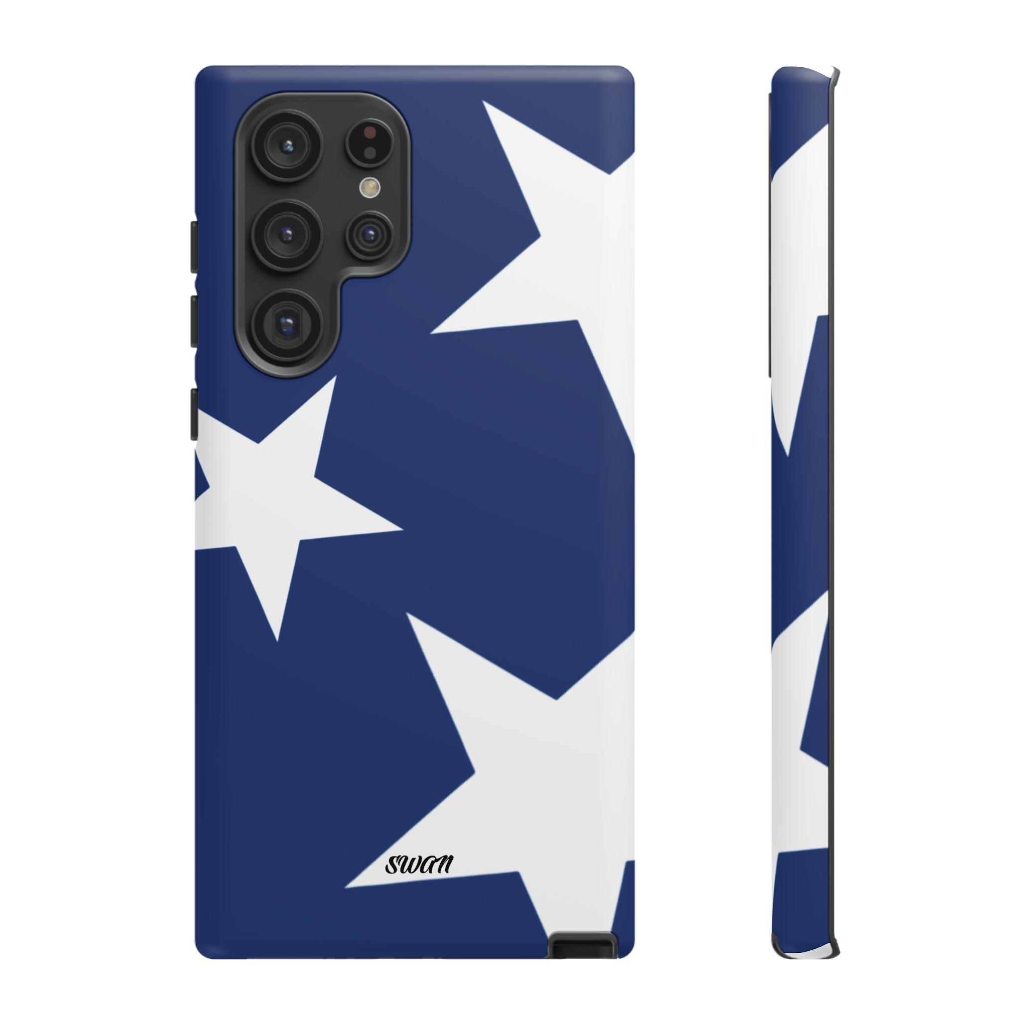 Star Bloom (White in Blue)