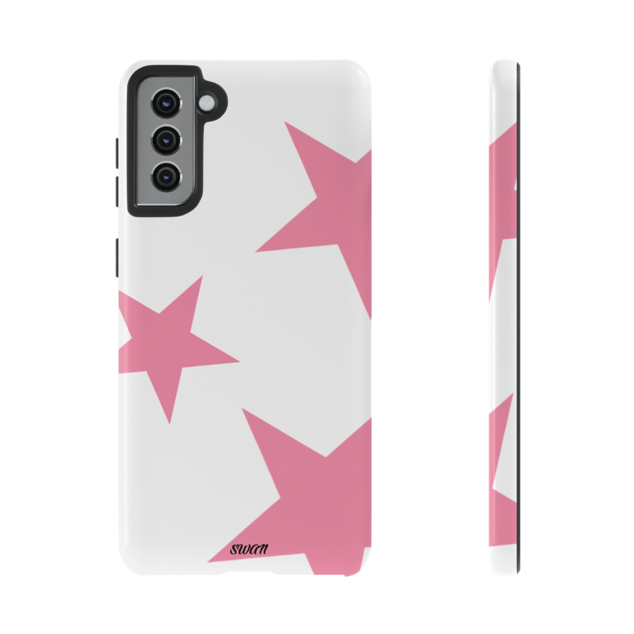 Star Bloom (Pink in White)