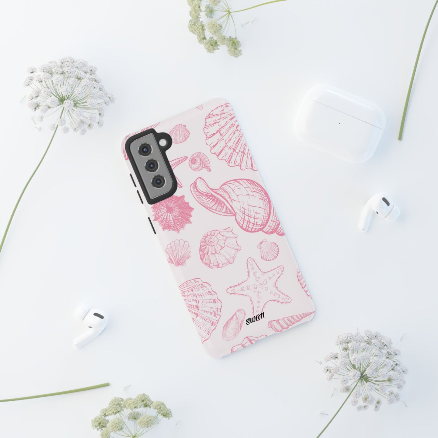 Coastal Tide (Pink) - Swan