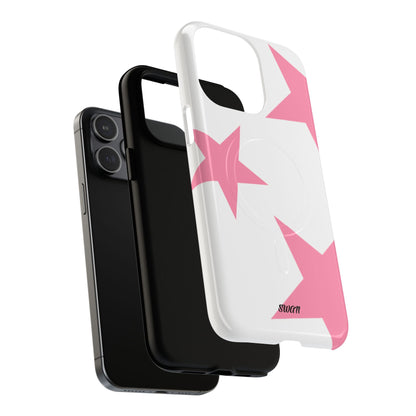 Star Bloom (Pink in White) (Magsafe) - Swan