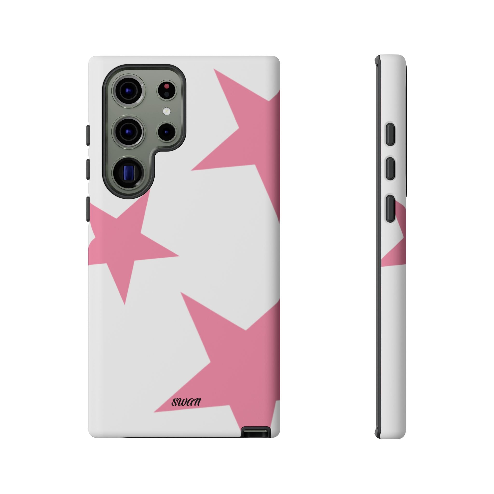 Star Bloom (Pink in White)