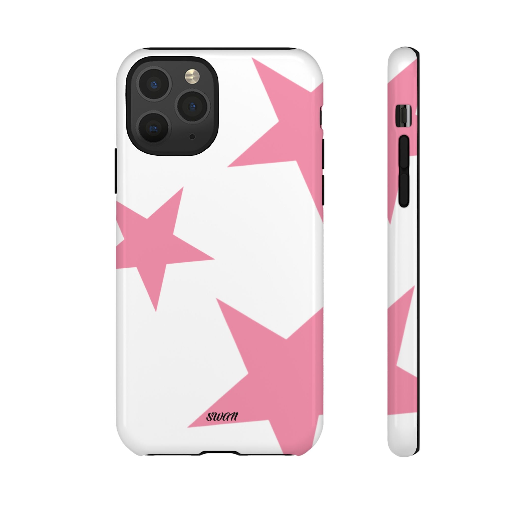 Star Bloom (Pink in White)