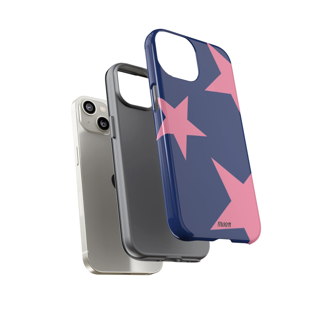 Sternenblüte (Rosa in Blau)