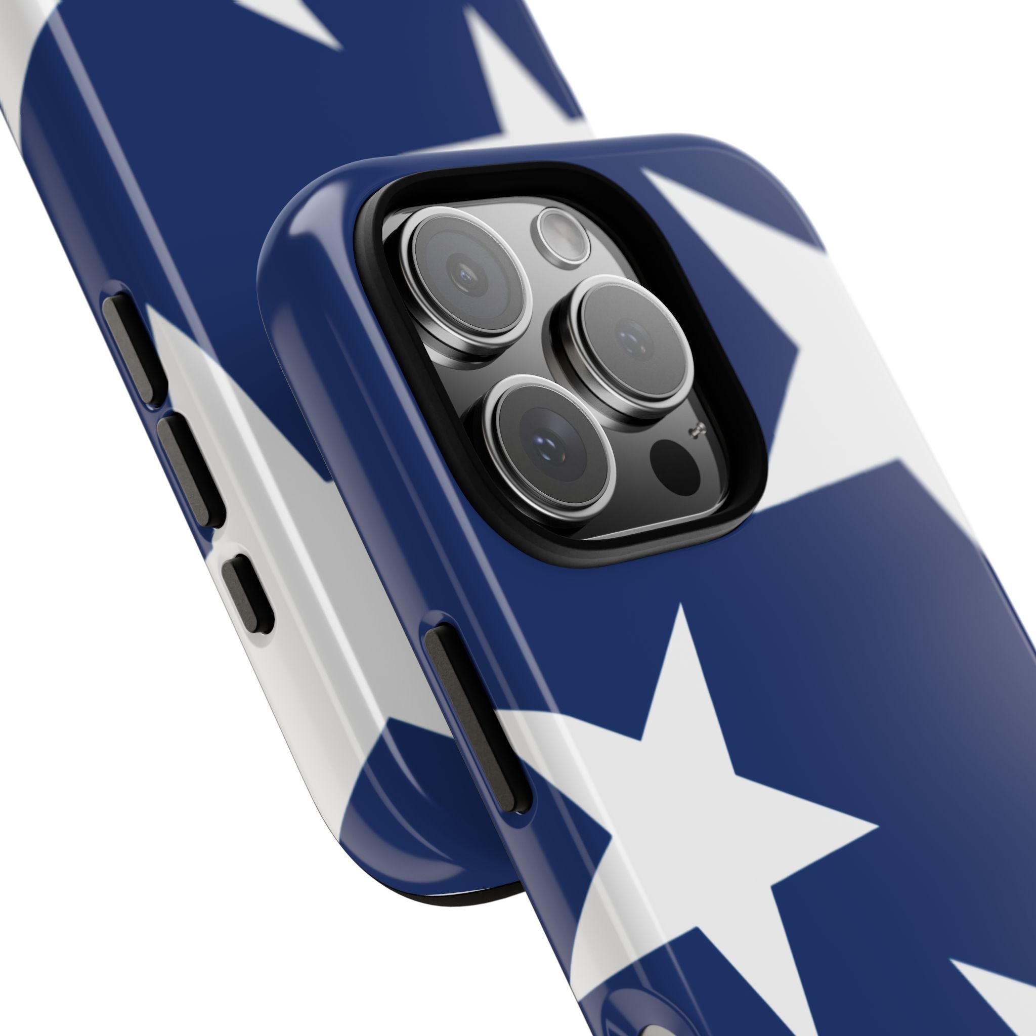 Star Bloom (White in Blue)