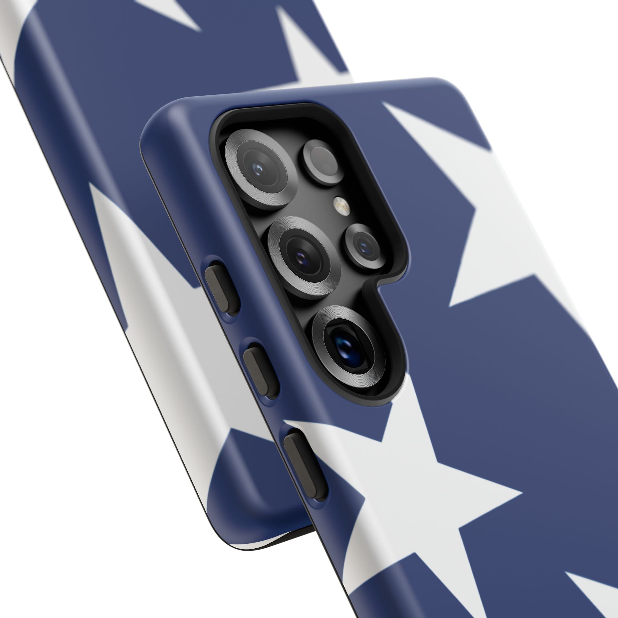 Star Bloom (White in Blue)