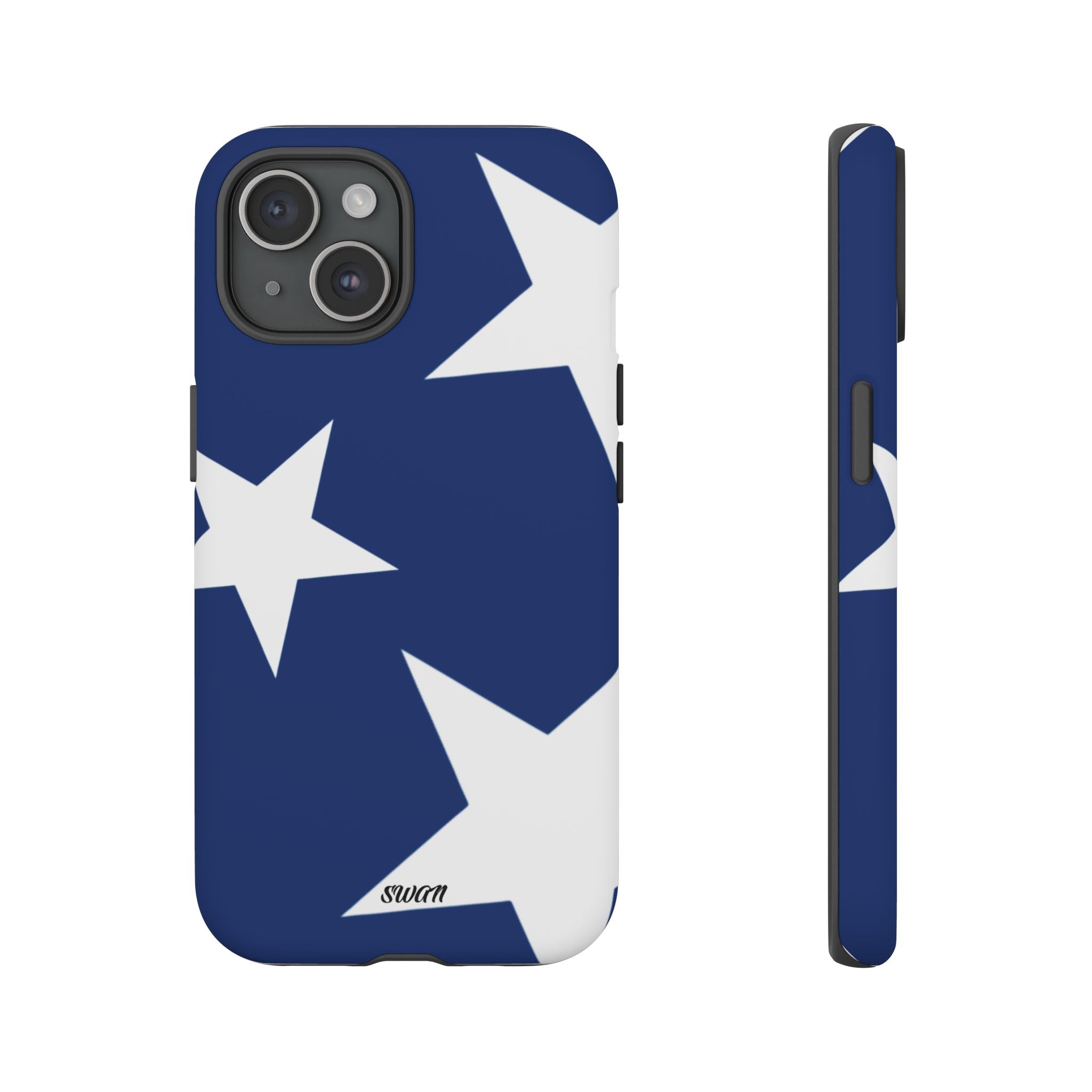 Star Bloom (White in Blue)