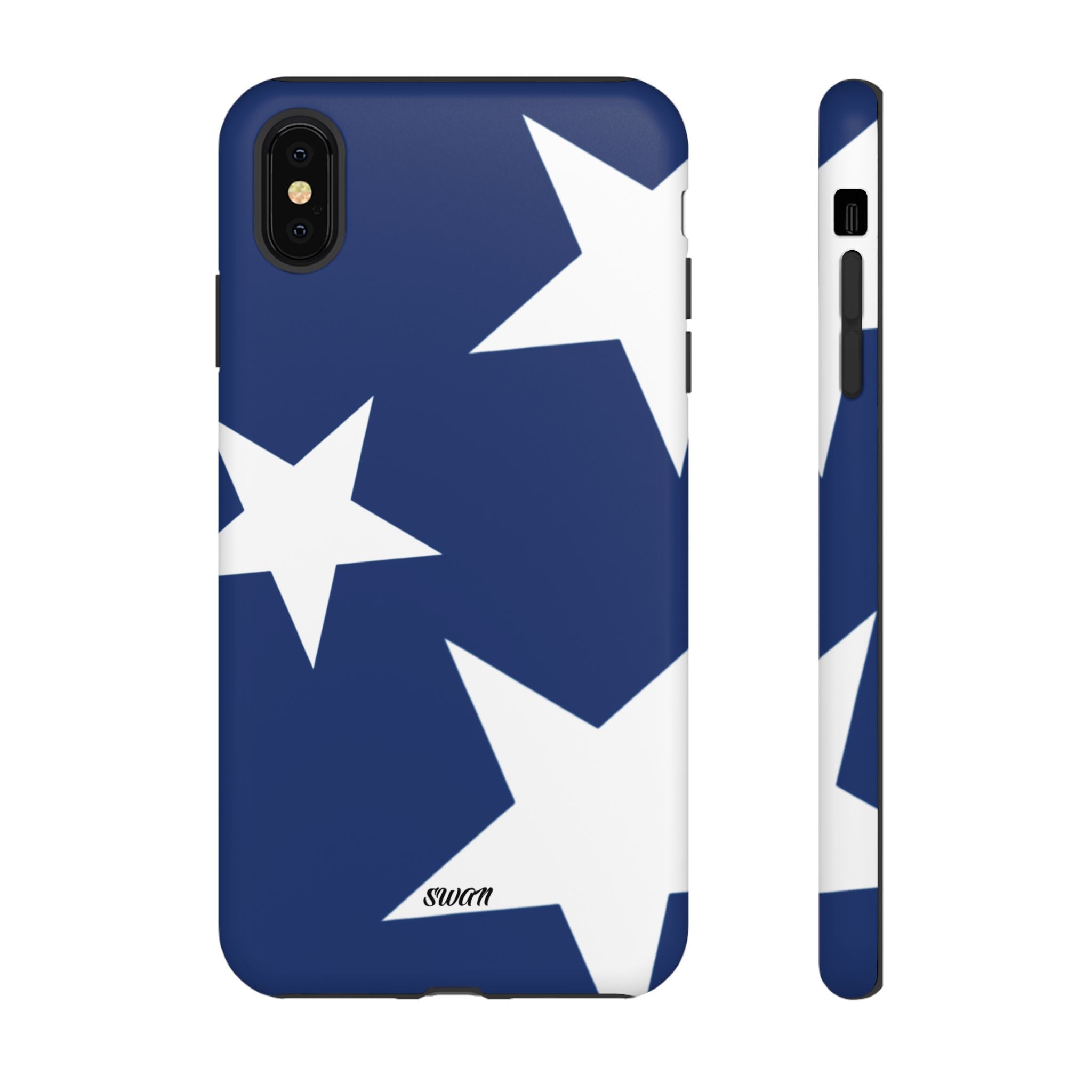 Star Bloom (White in Blue)