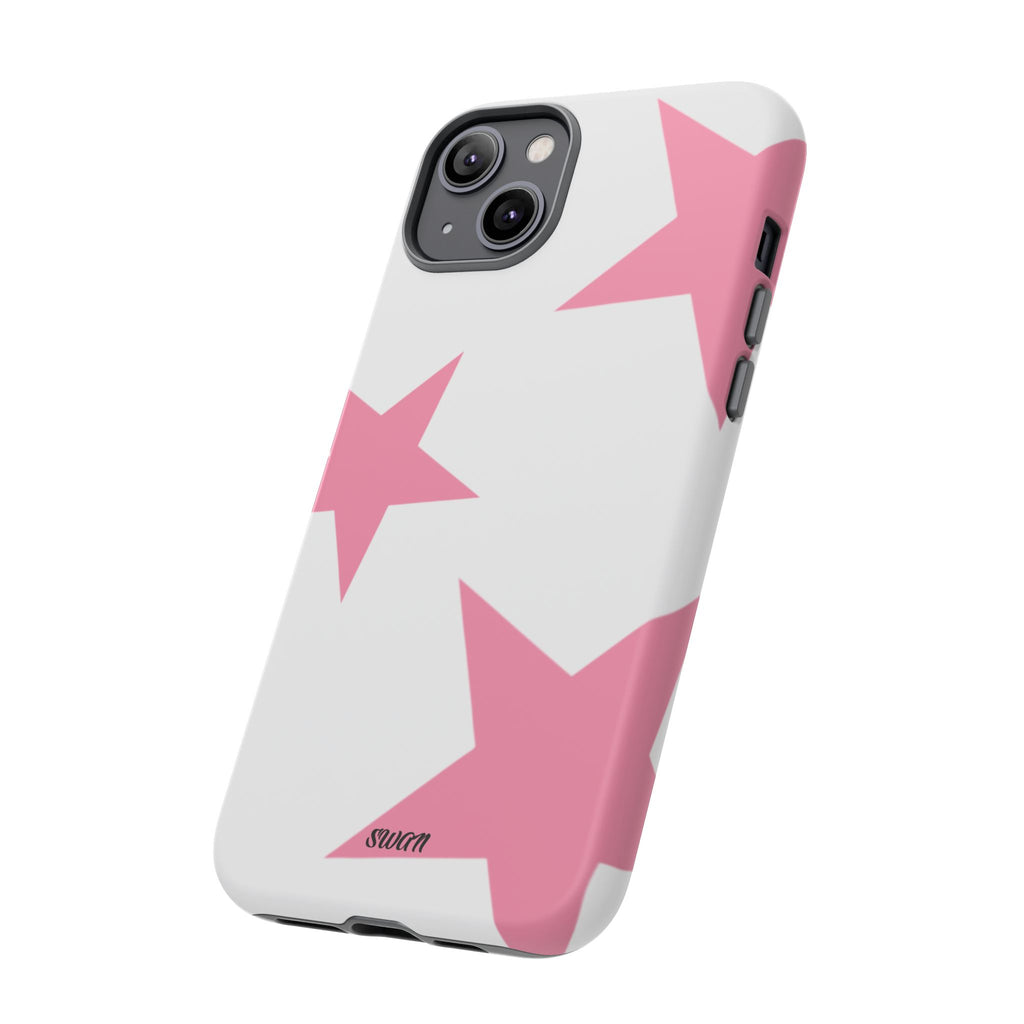 Star Bloom (Pink in White)
