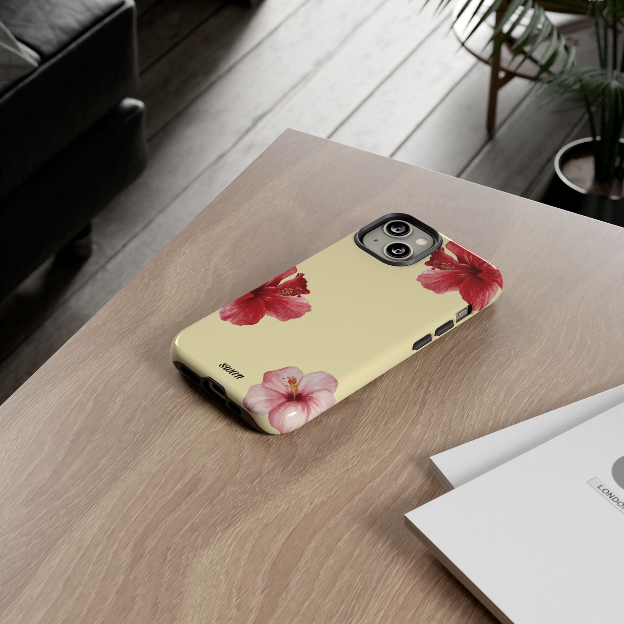 Blumiger Hibiskus (Zartgelb)