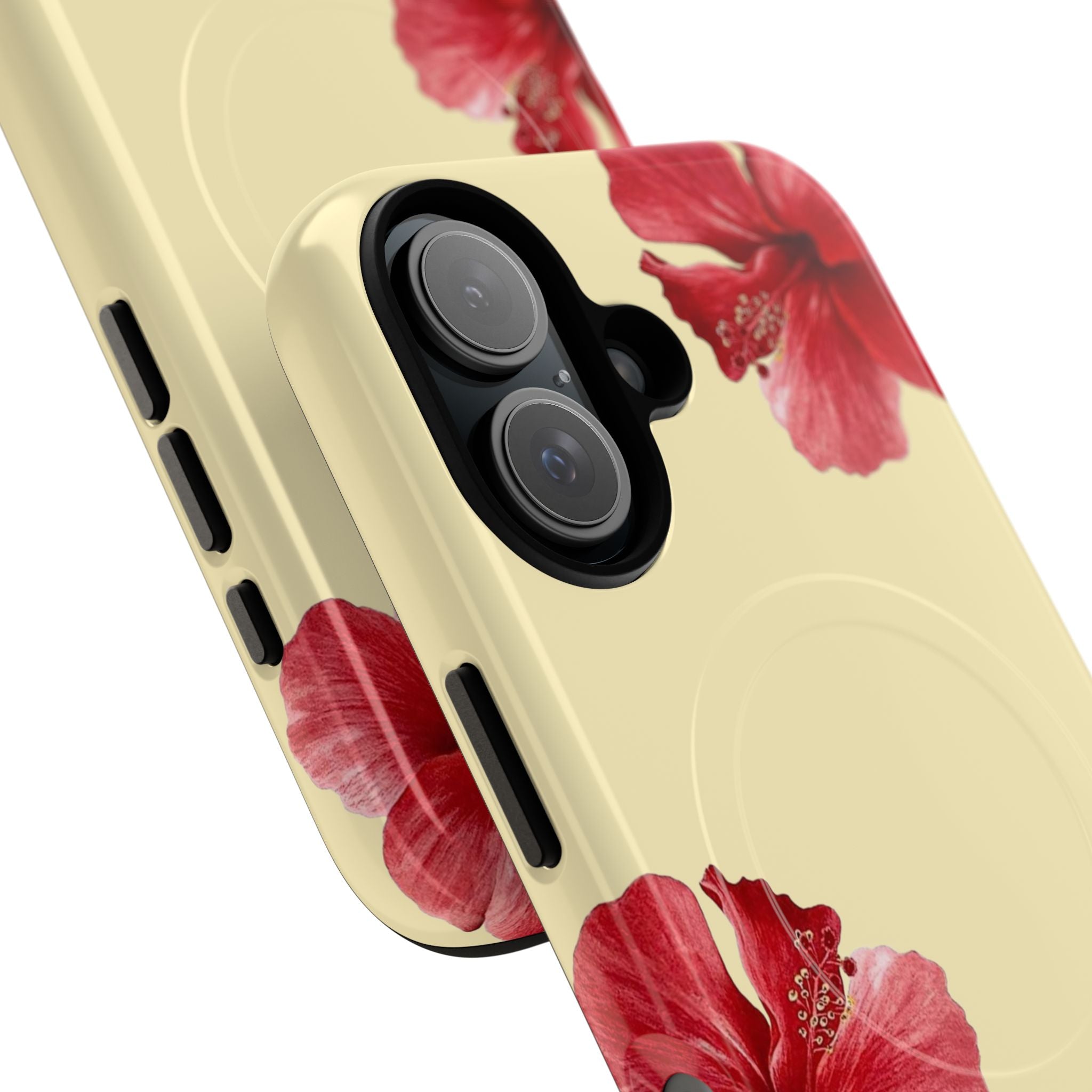 Hibiscus floral (Jaune tendre) (Magsafe)