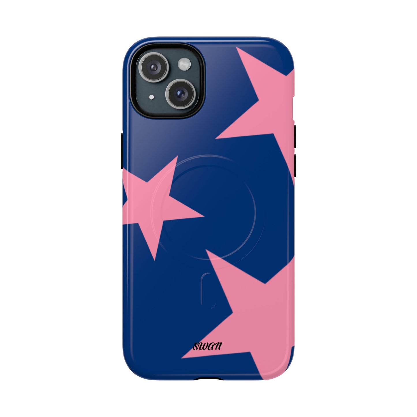 Star Bloom (Pink in Blue) (Magsafe) - Swan