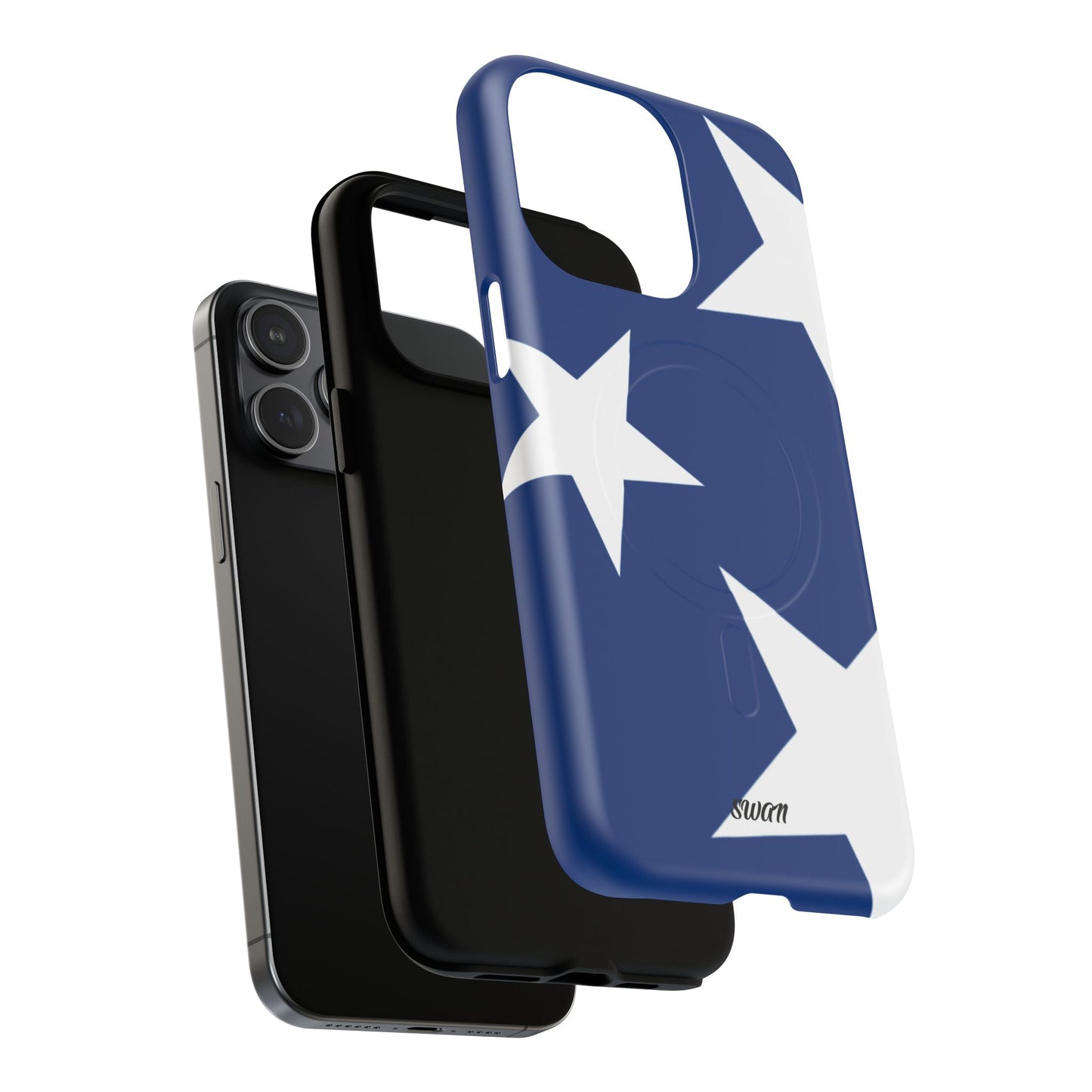 Star Bloom (Blue in White) (Magsafe) - Swan