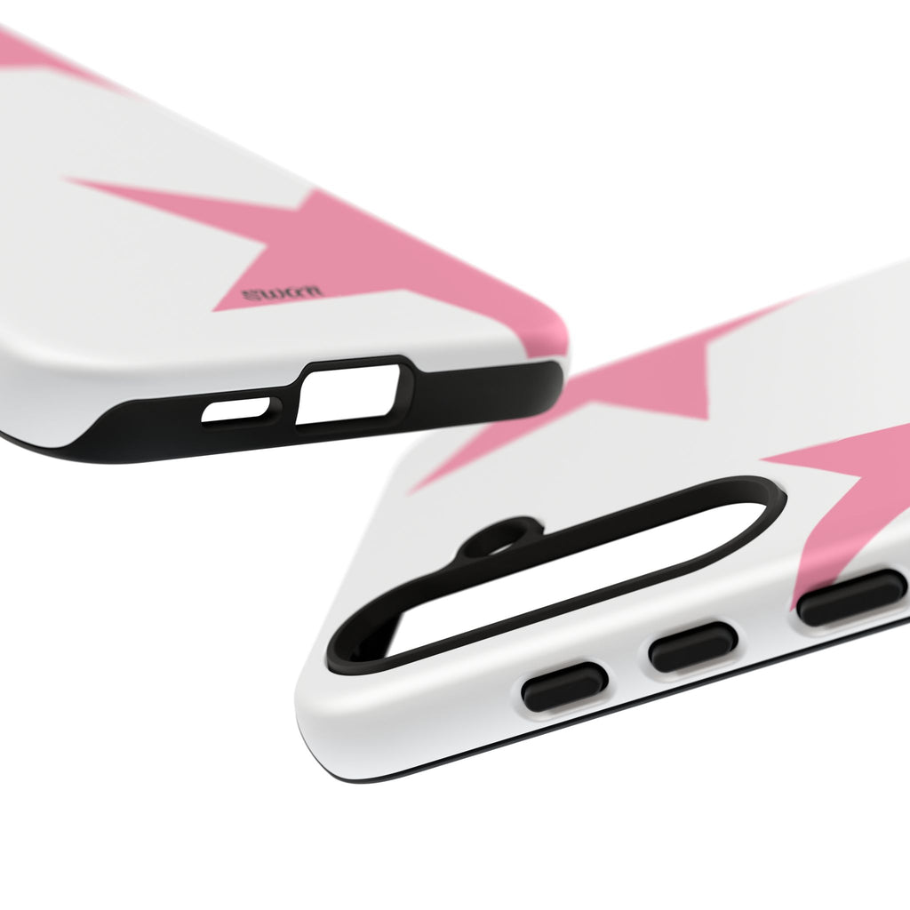 Star Bloom (Pink in White)