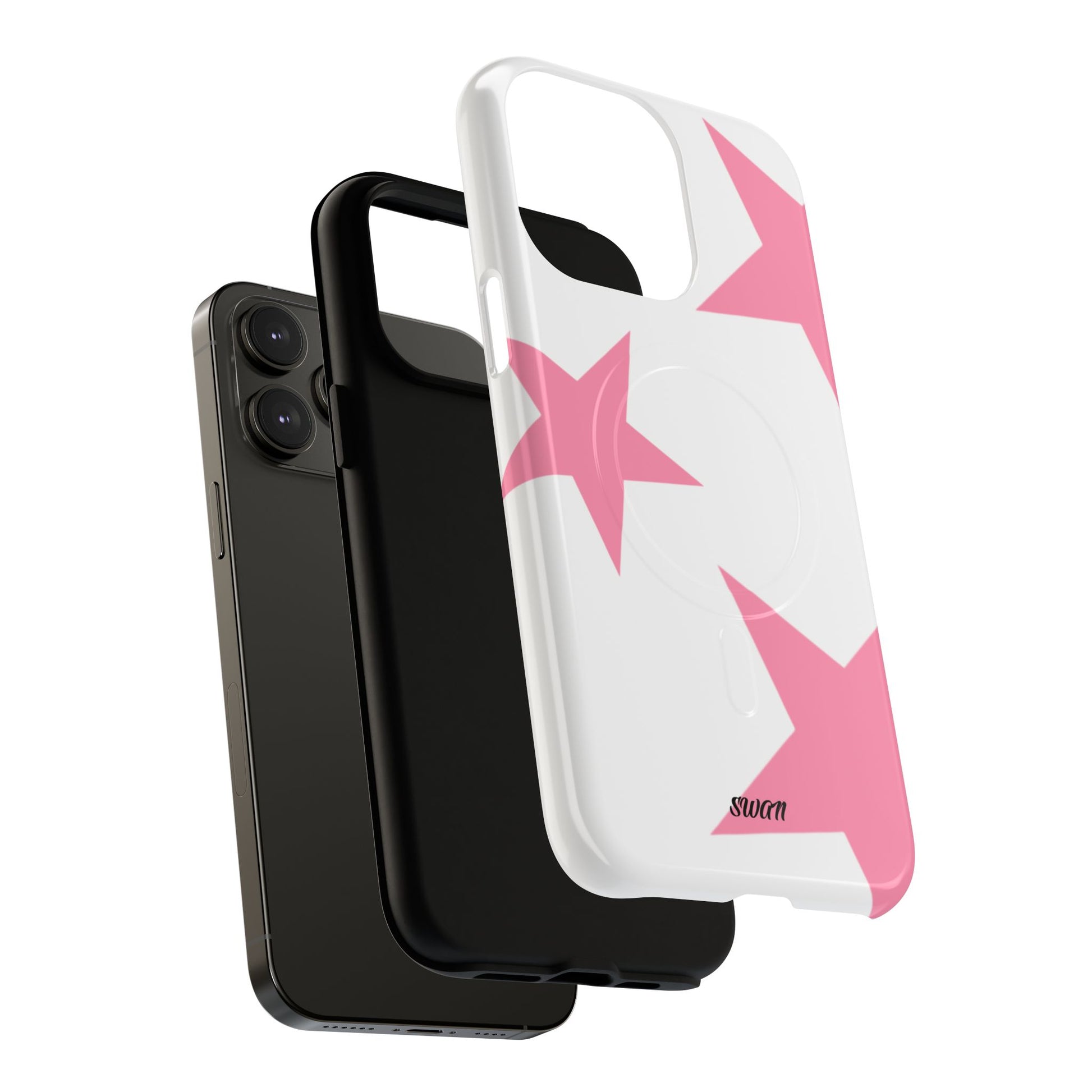 Star Bloom (Pink in White) (Magsafe) - Swan