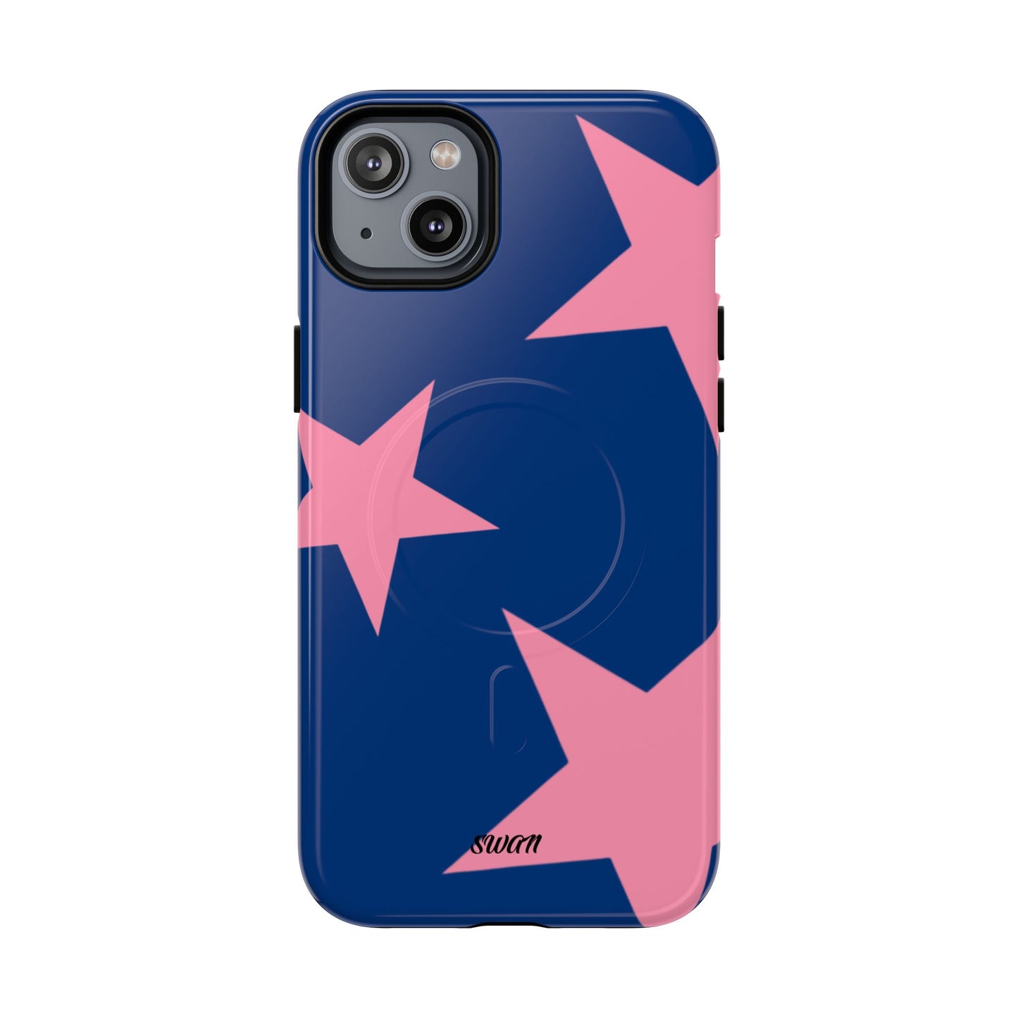 Star Bloom (Pink in Blue) (Magsafe) - Swan