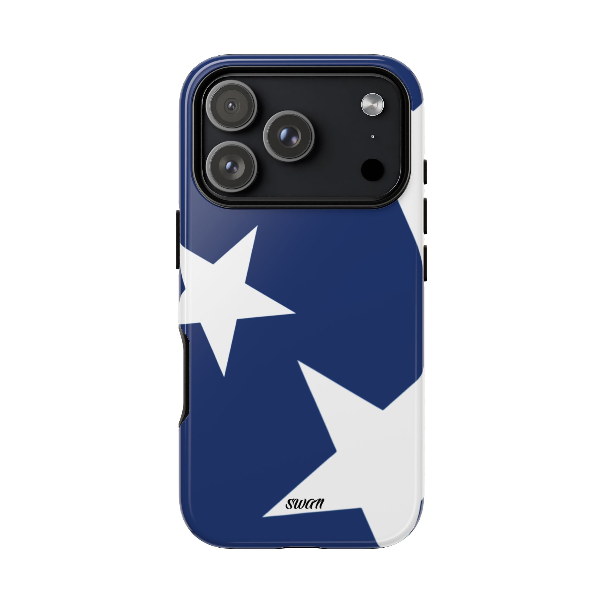 Star Bloom (White in Blue)