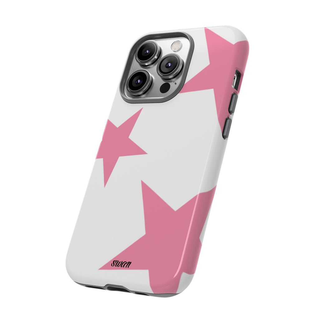 Star Bloom (Pink in White)
