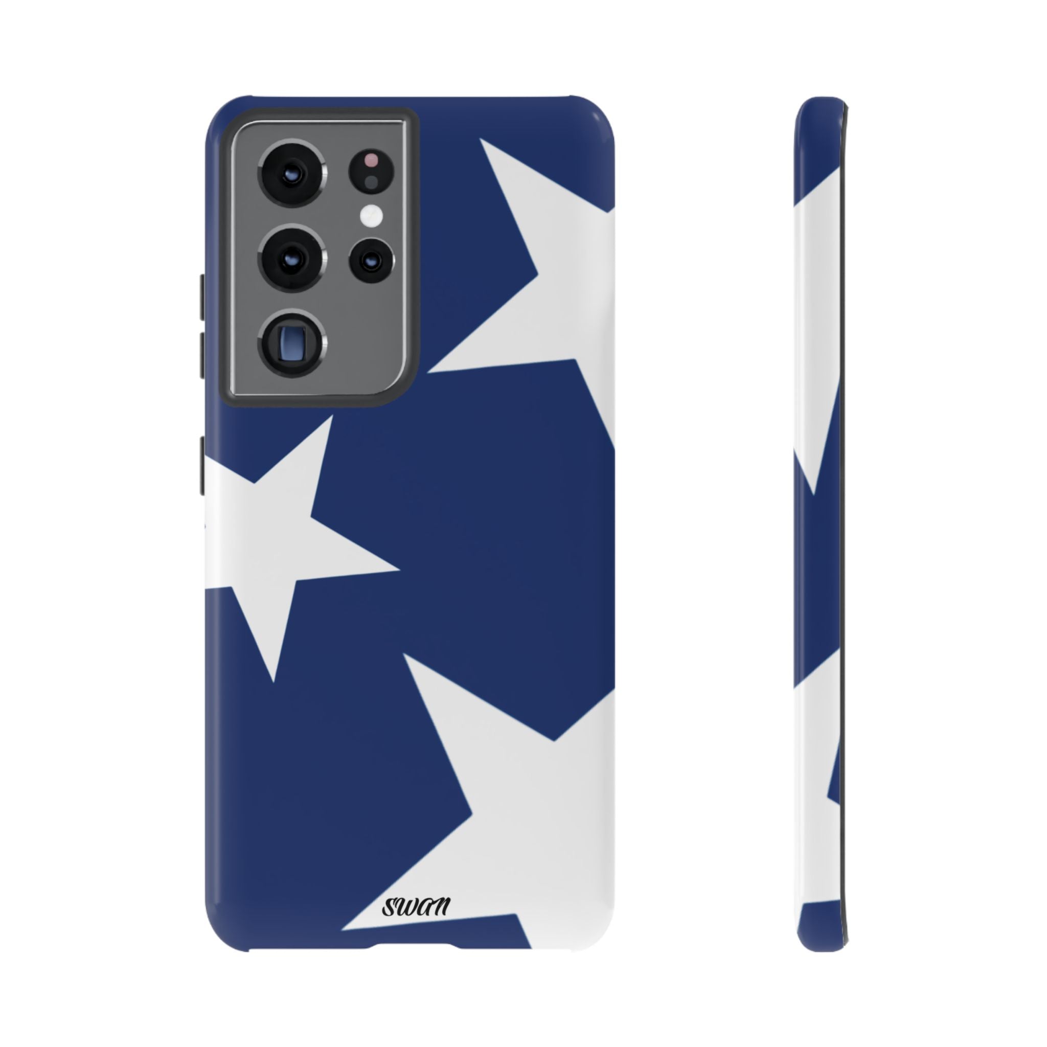 Star Bloom (White in Blue)