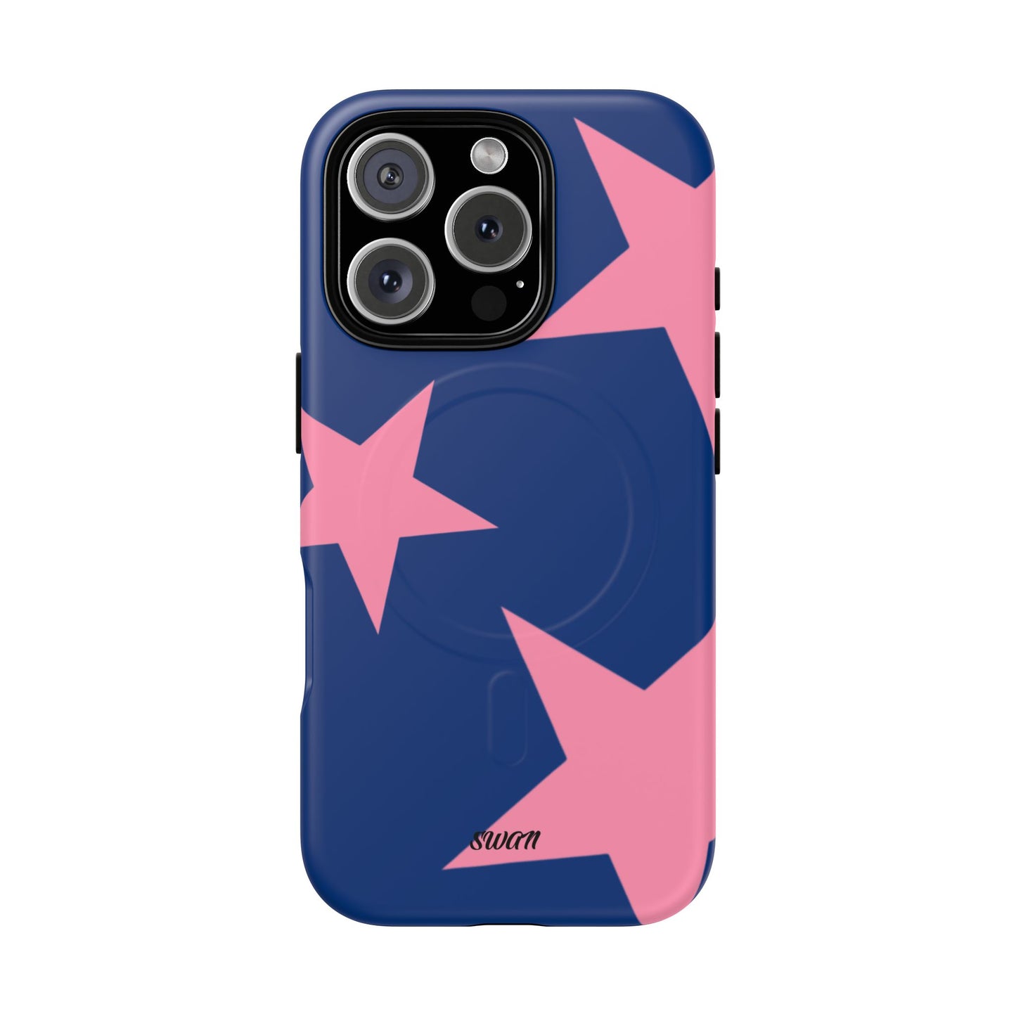Star Bloom (Pink in Blue) (Magsafe) - Swan