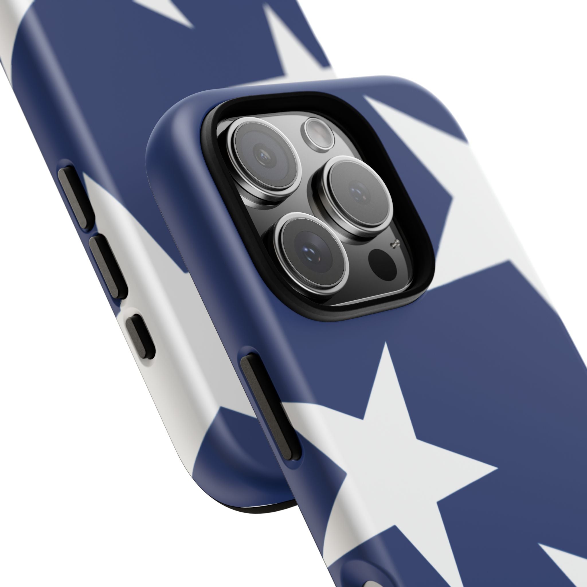 Star Bloom (White in Blue)