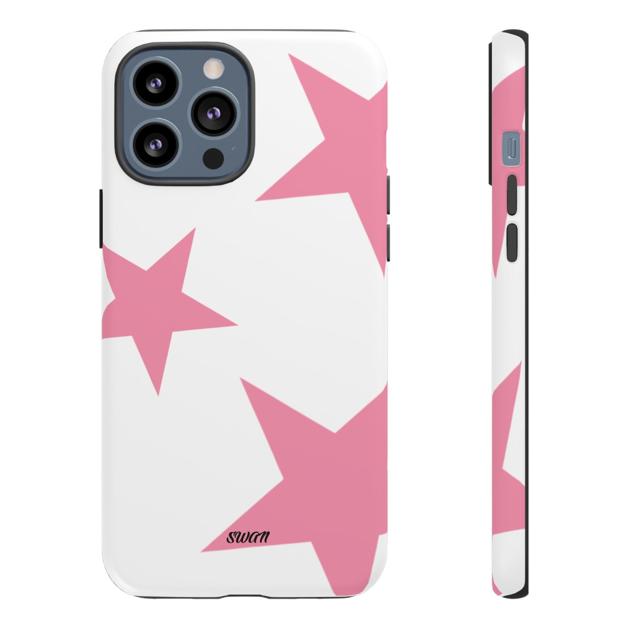 Star Bloom (Pink in White)
