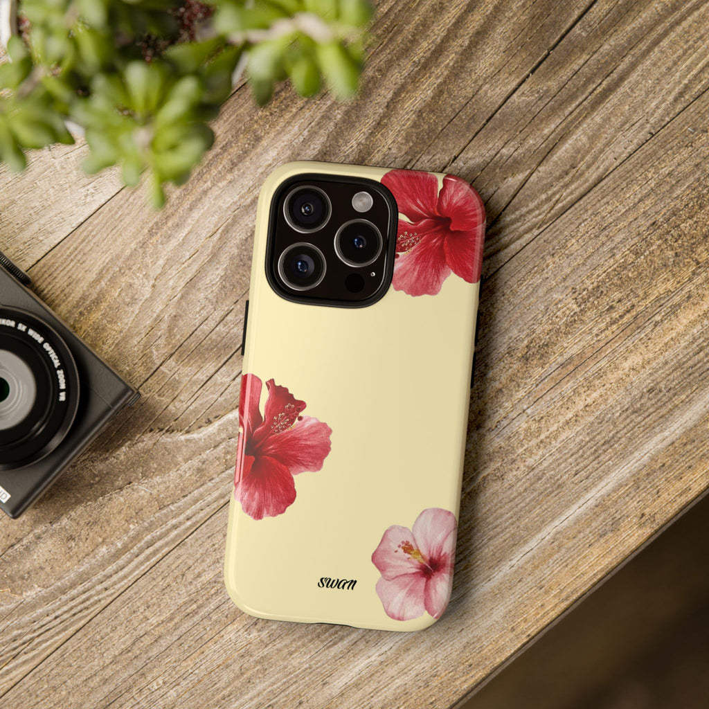 Blumiger Hibiskus (Zartgelb)